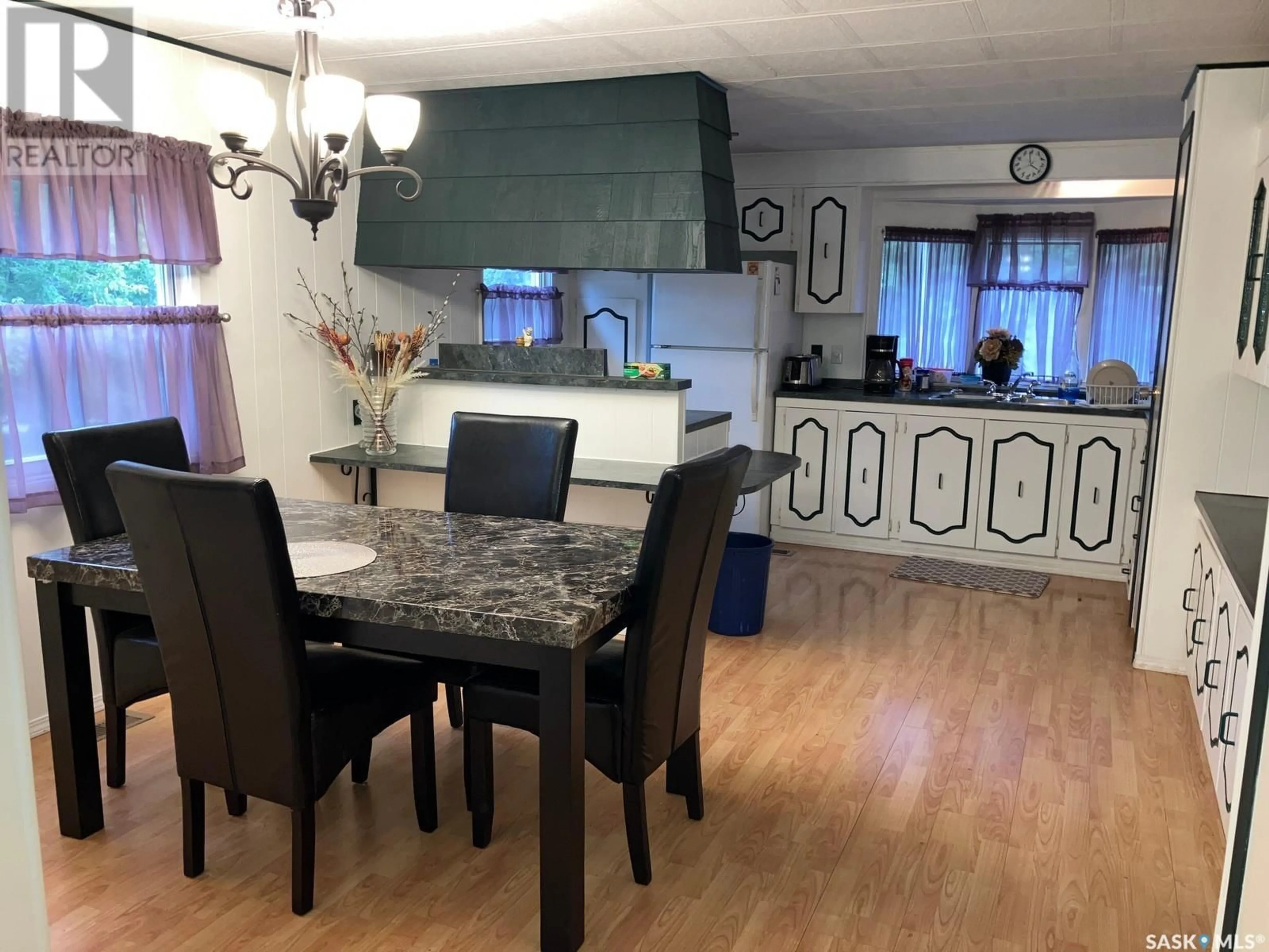 Dining room, wood/laminate floor for 200 5TH STREET, Choiceland Saskatchewan S0J0M0