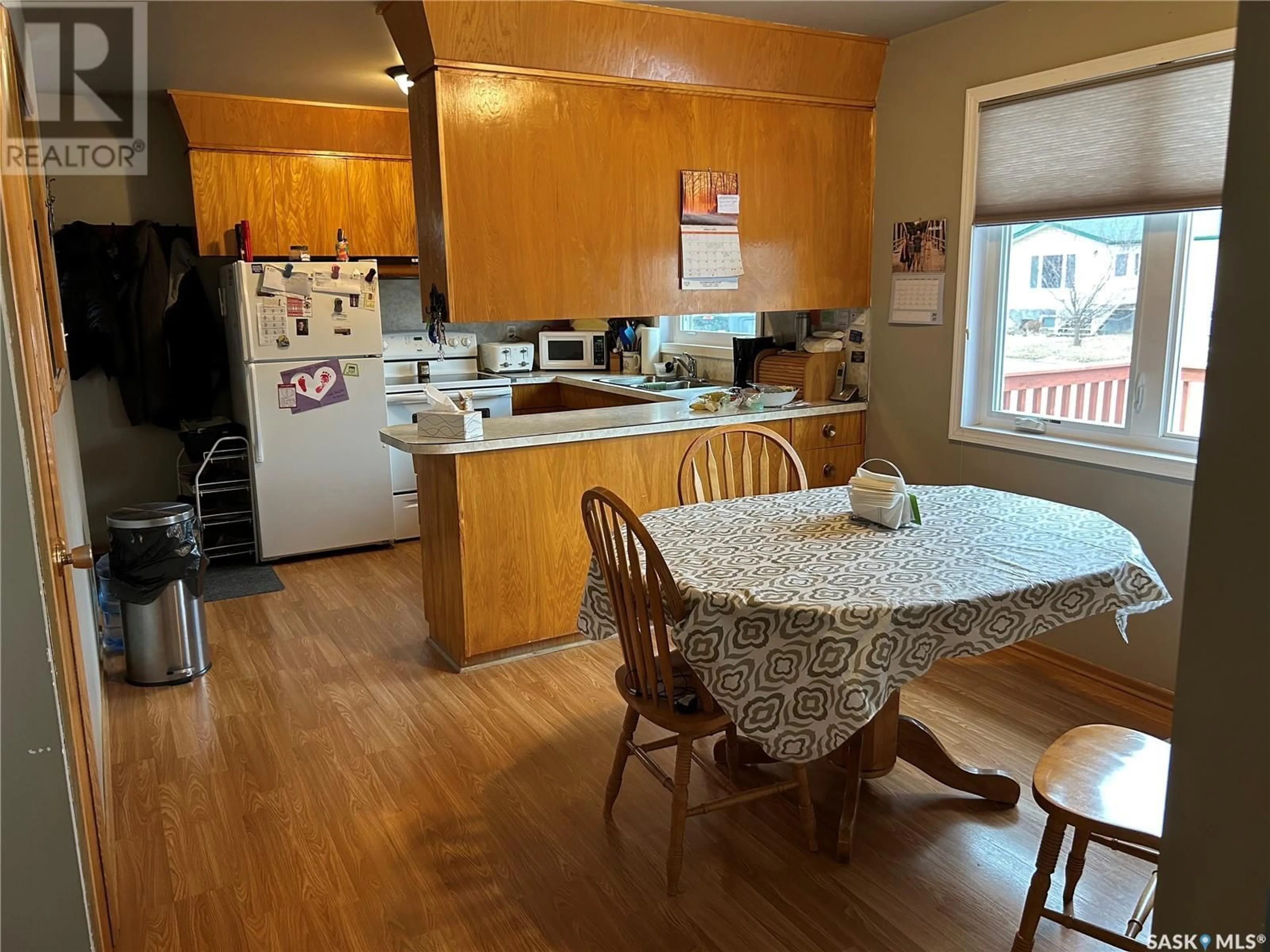 Standard kitchen, wood/laminate floor for 214 3RD STREET, Carnduff Saskatchewan S0C0S0