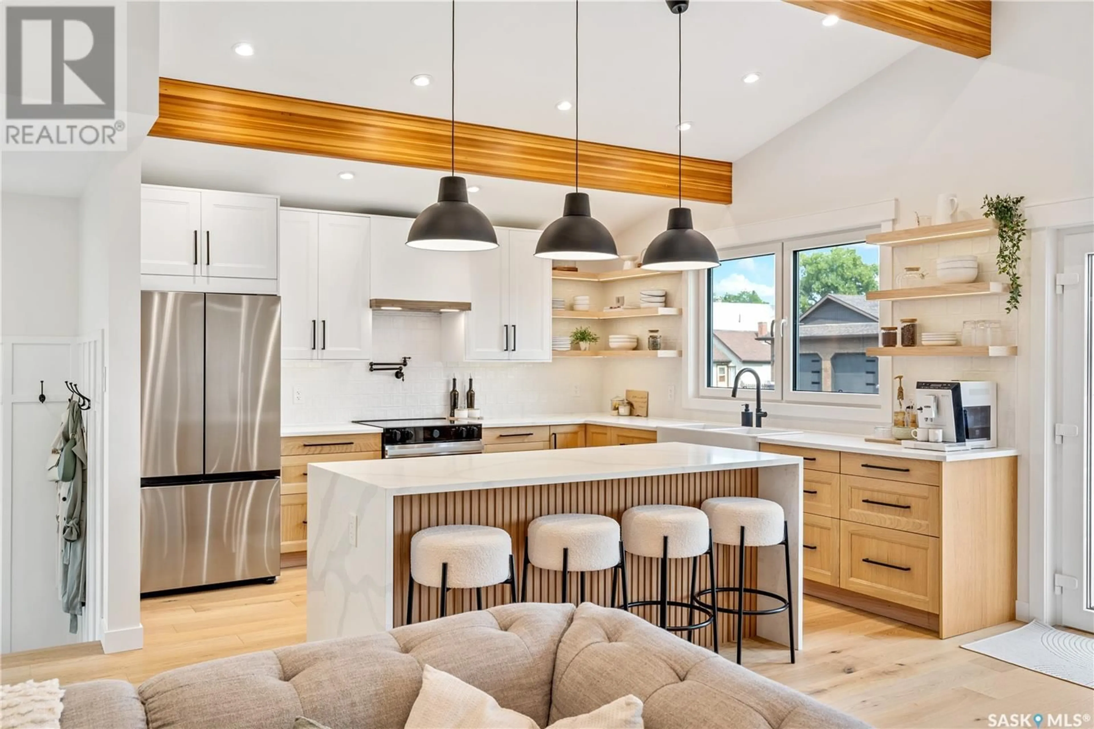 Open concept kitchen, unknown for 237 24TH STREET, Prince Albert Saskatchewan S6V4M8