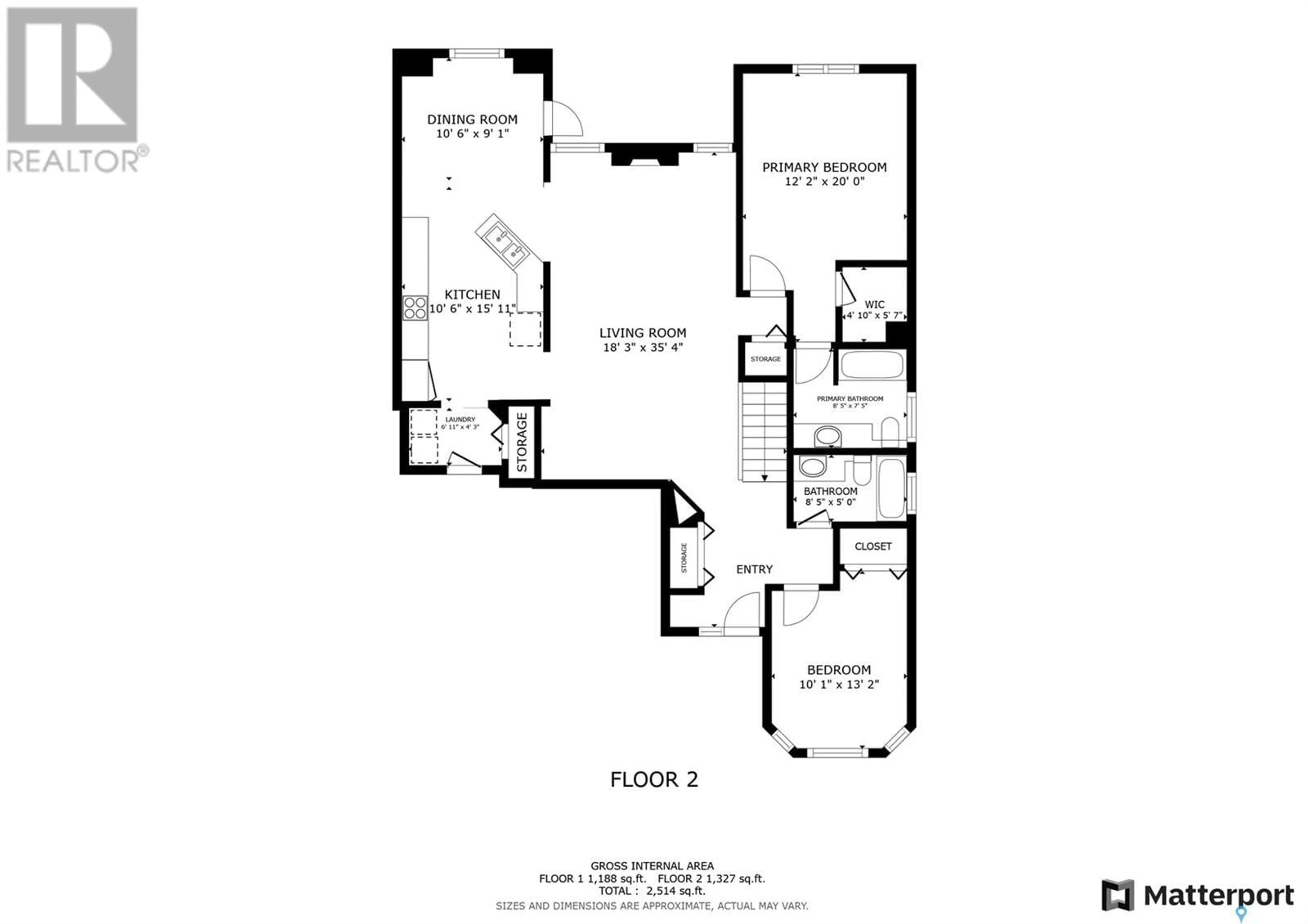 Floor plan for 710 - 133 MENDEL CRESCENT, Saskatoon Saskatchewan S7J5K4