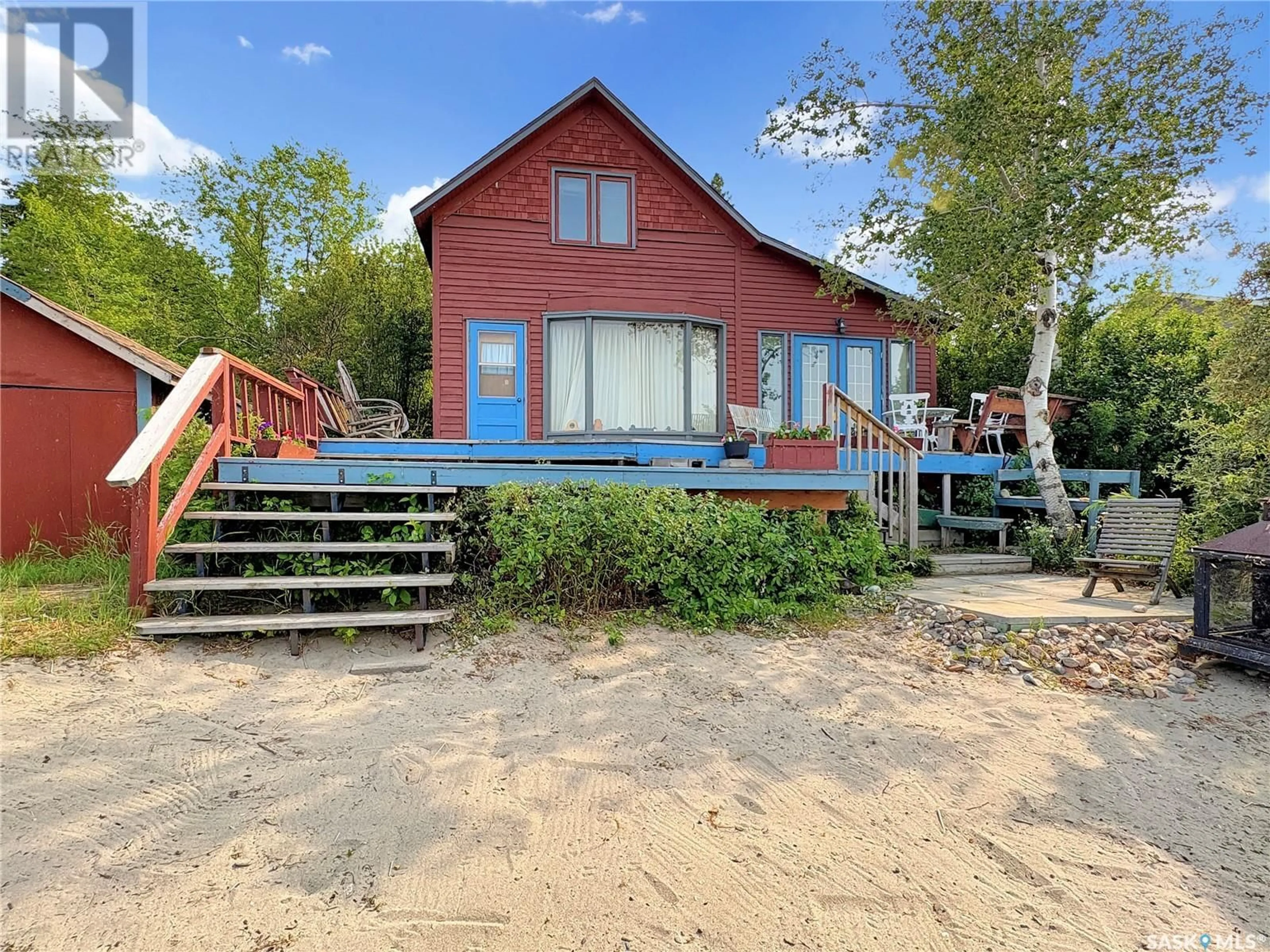 A pic from outside/outdoor area/front of a property/back of a property/a pic from drone, unknown for 133 LAKEVIEW AVENUE, Meota Saskatchewan S0M1X0