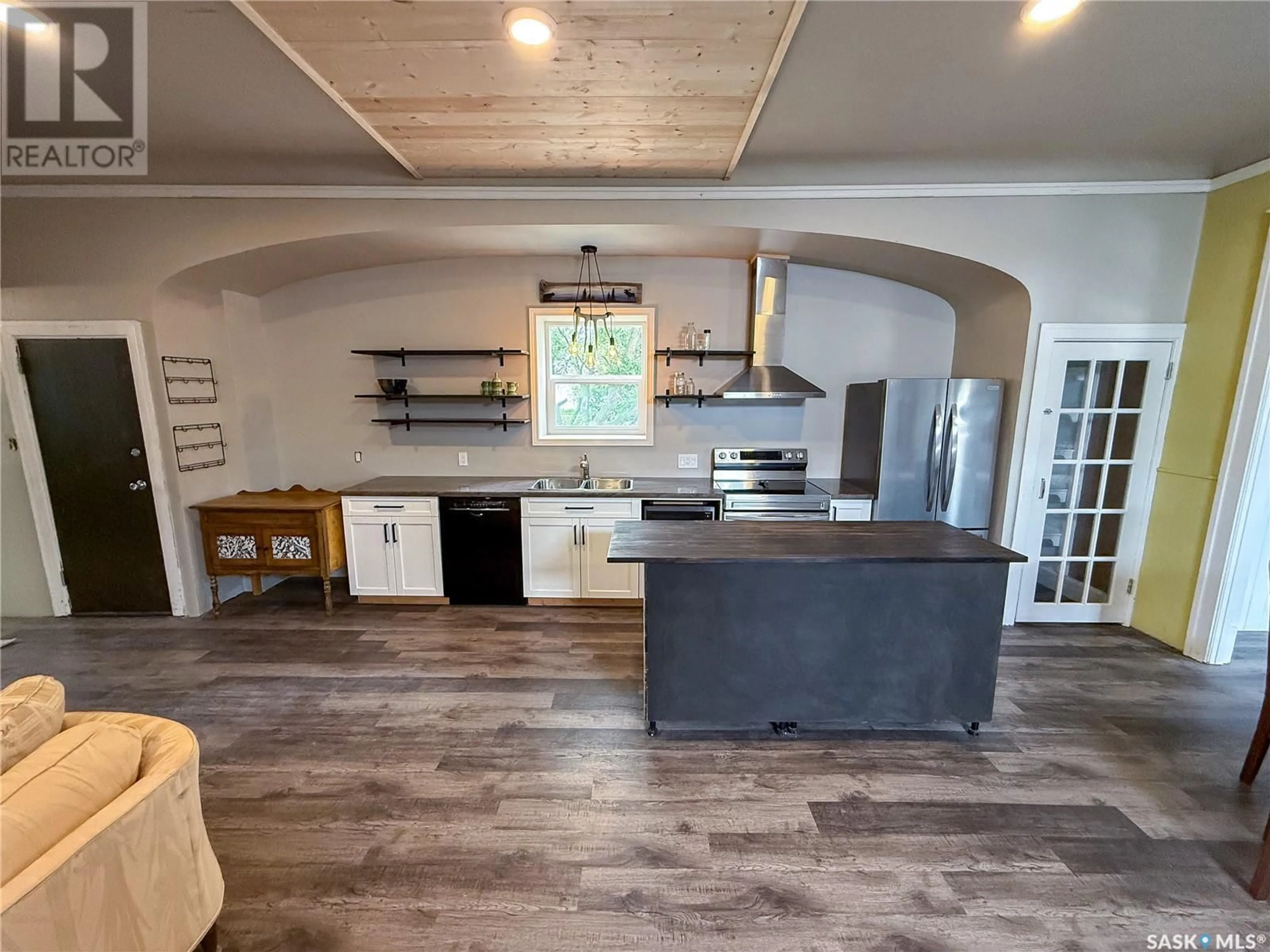 Open concept kitchen, unknown for 116 MAIN STREET, Wiseton Saskatchewan S0L3M0