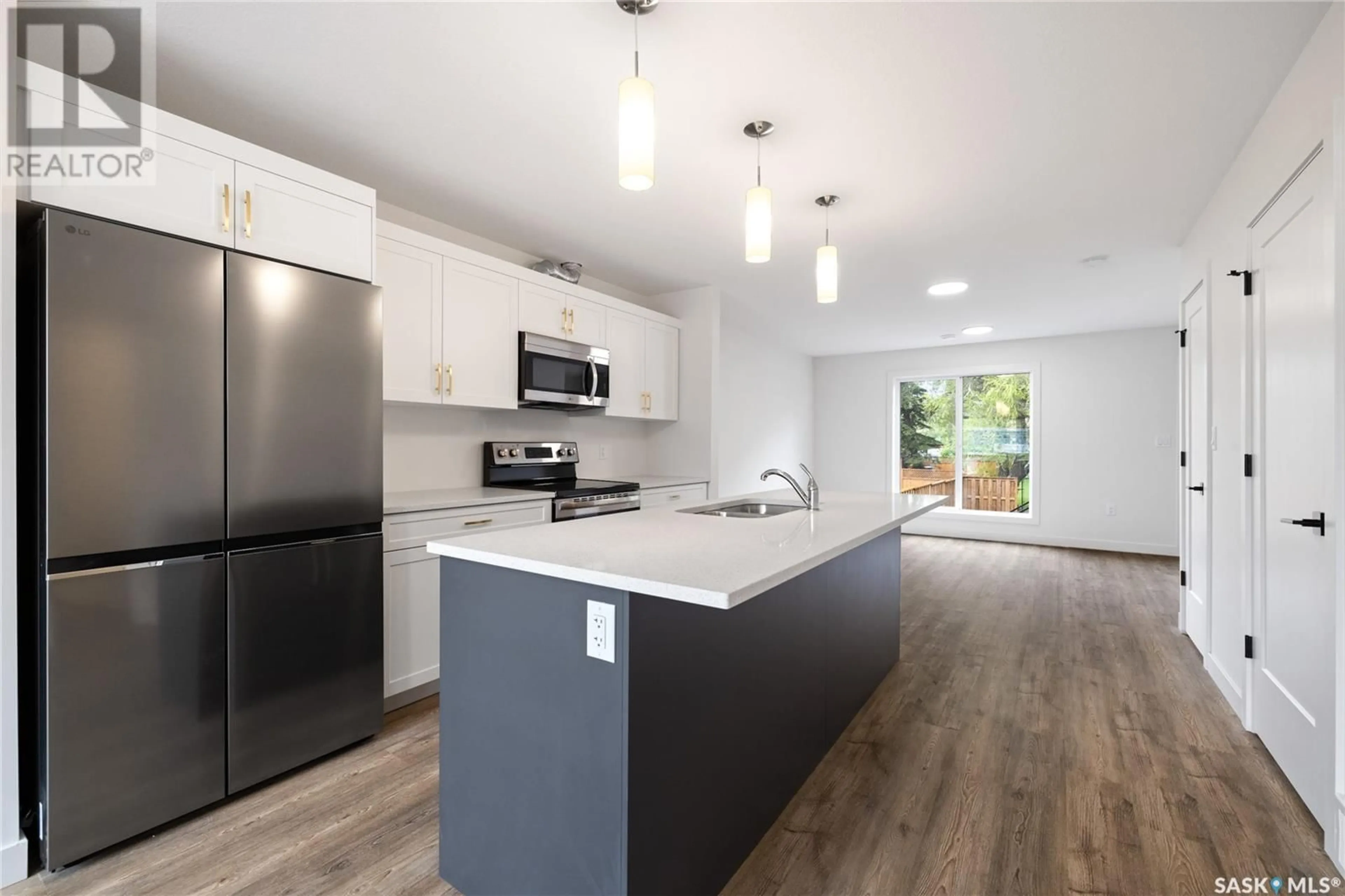 Open concept kitchen, unknown for A/B - 1 3RD AVENUE, Lumsden Saskatchewan S0G3C0