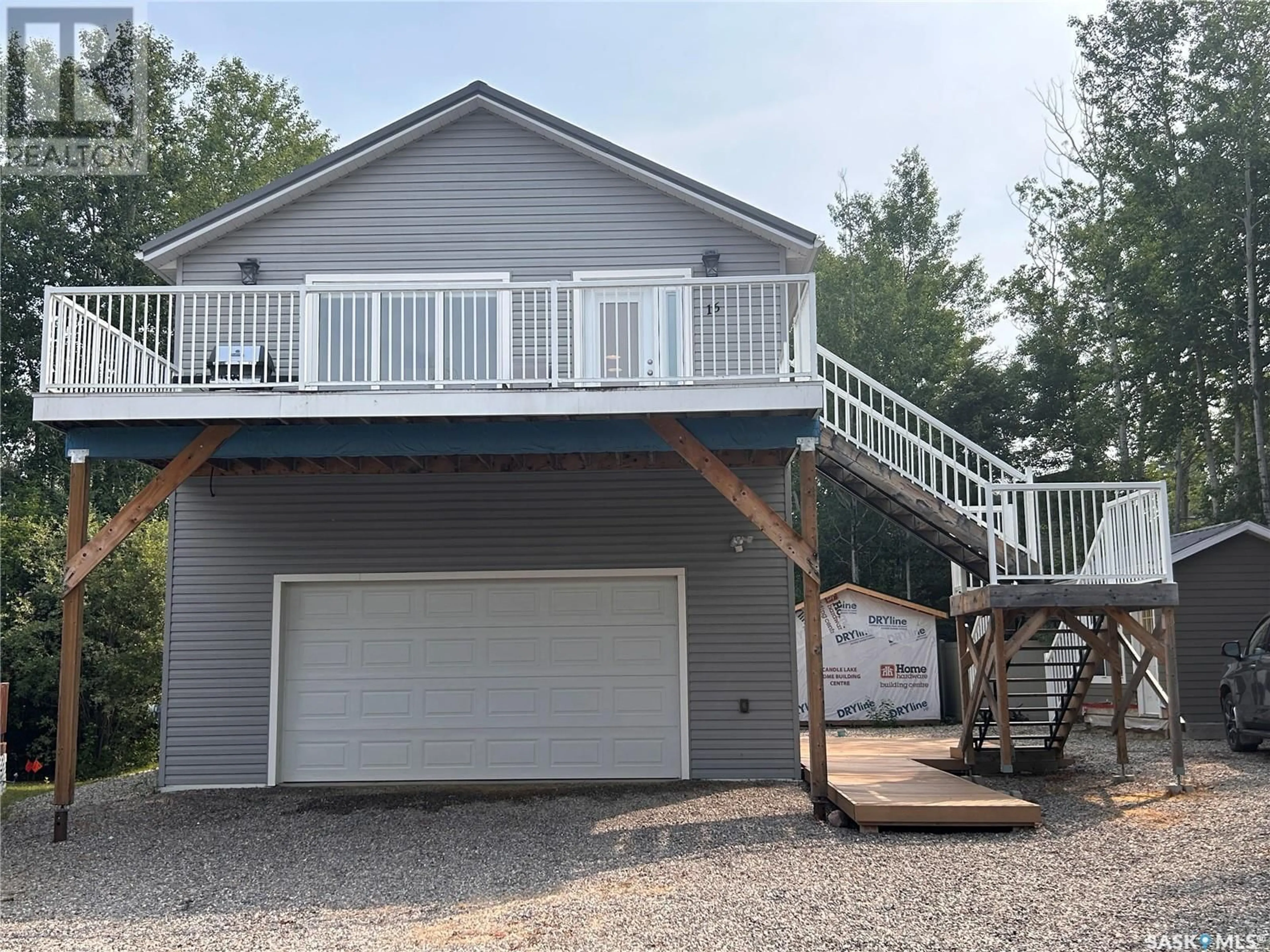 Home with vinyl exterior material, water/lake/river/ocean view for 16 KEN CRESCENT, Candle Lake Saskatchewan S0J3E0