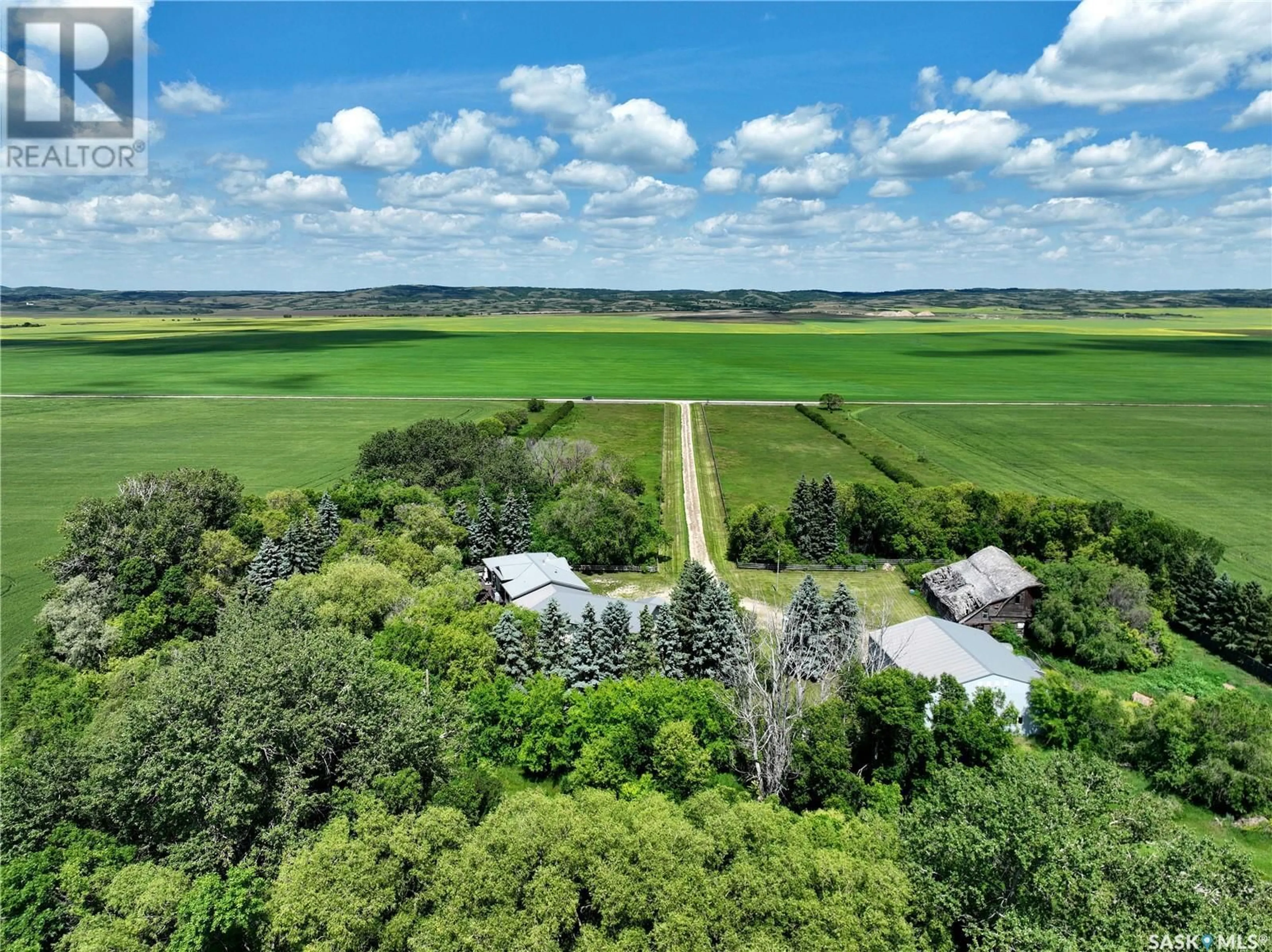 A pic from outside/outdoor area/front of a property/back of a property/a pic from drone, unknown for LAZY DOLLAR RANCH, Brock Rm No. 64 Saskatchewan S0C0G0