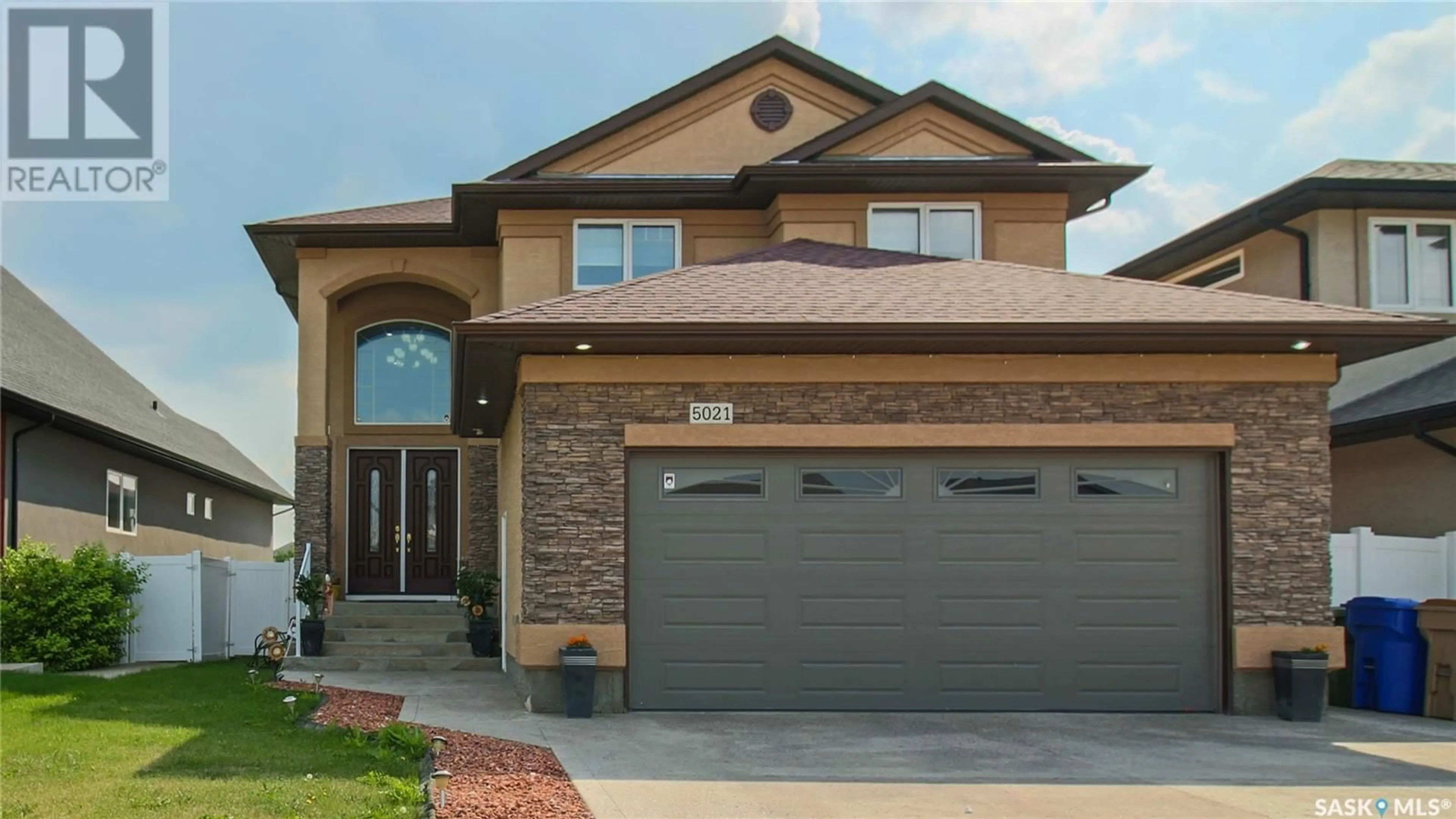 Home with brick exterior material, street for 5021 ANTHONY WAY, Regina Saskatchewan S4X0H4