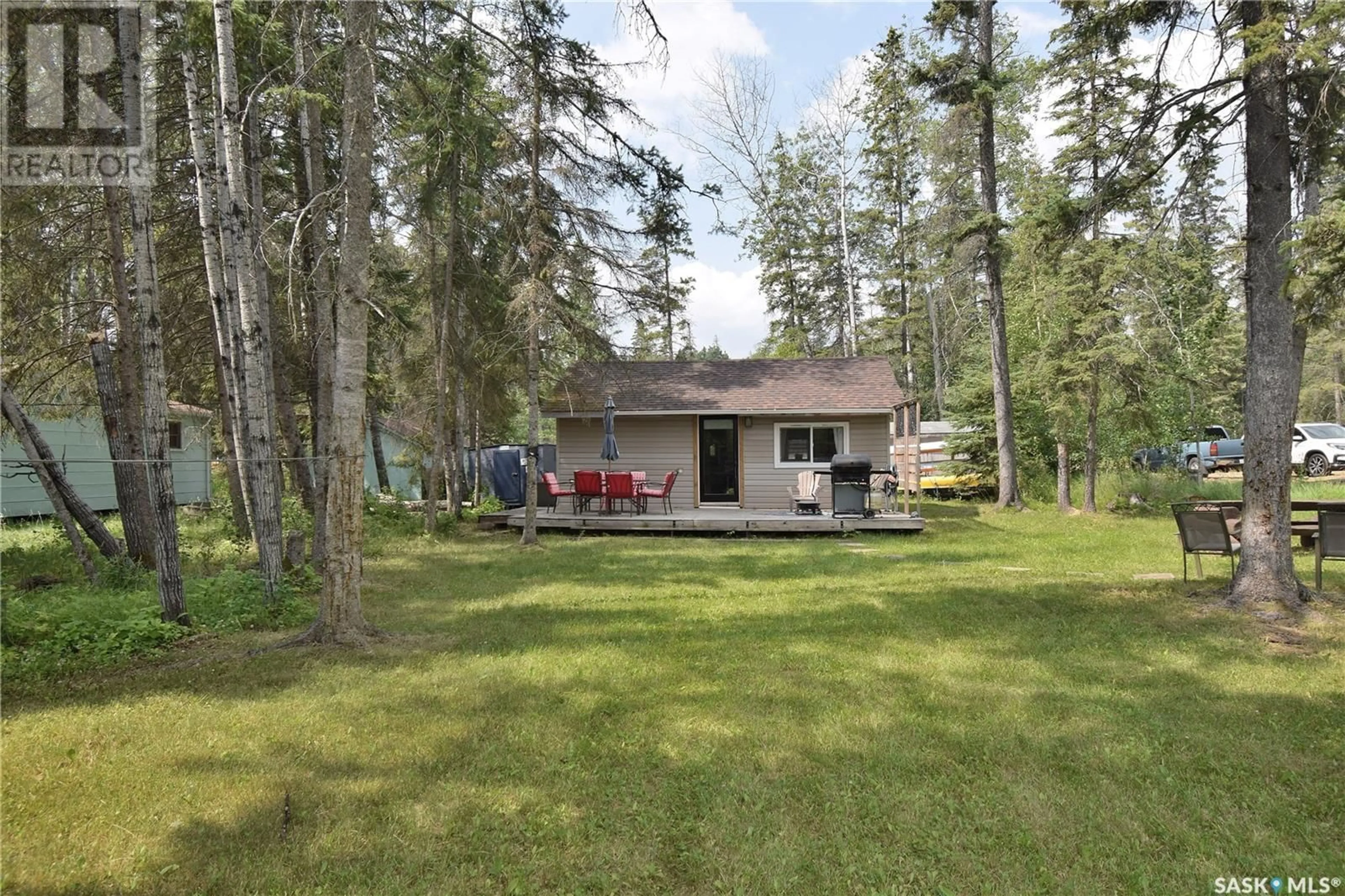 Patio, forest/trees view for 207 KALDOR AVENUE, Lakeland Rm No. 521 Saskatchewan S0J0N0