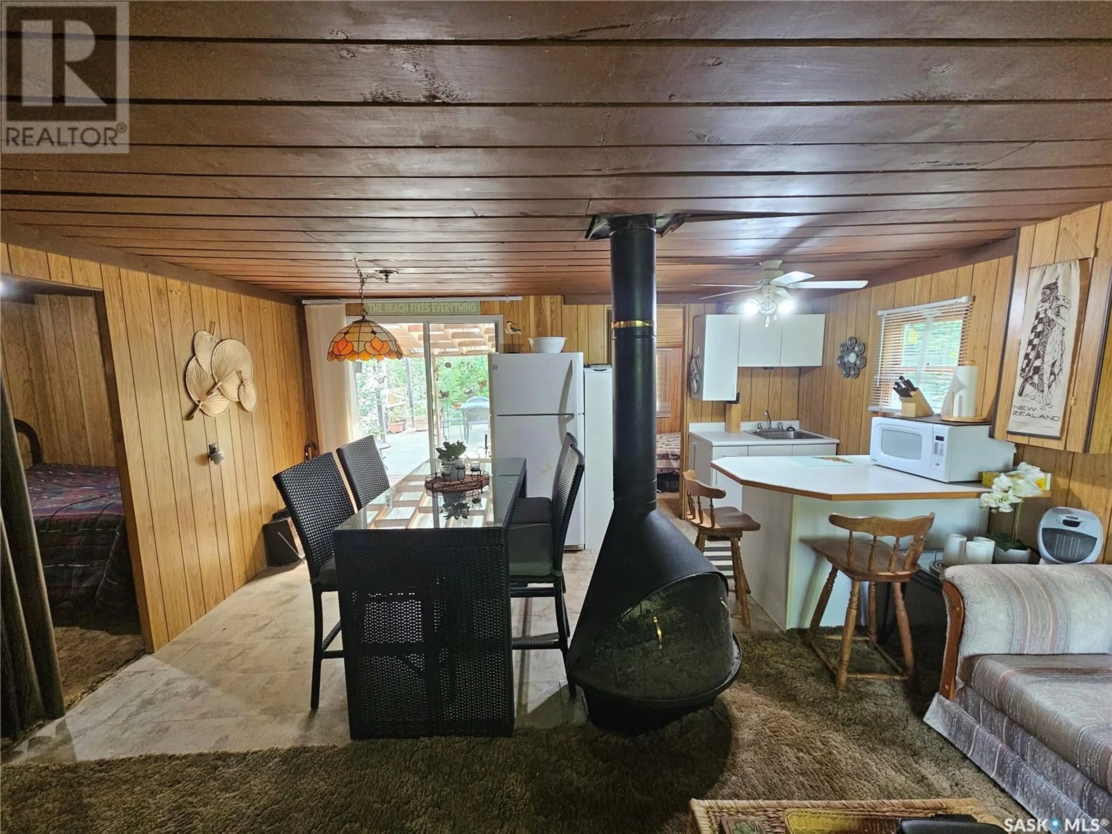 Open concept kitchen, wood/laminate floor for 649 6TH STREET, White Bear IR 70 Saskatchewan S0C0R0