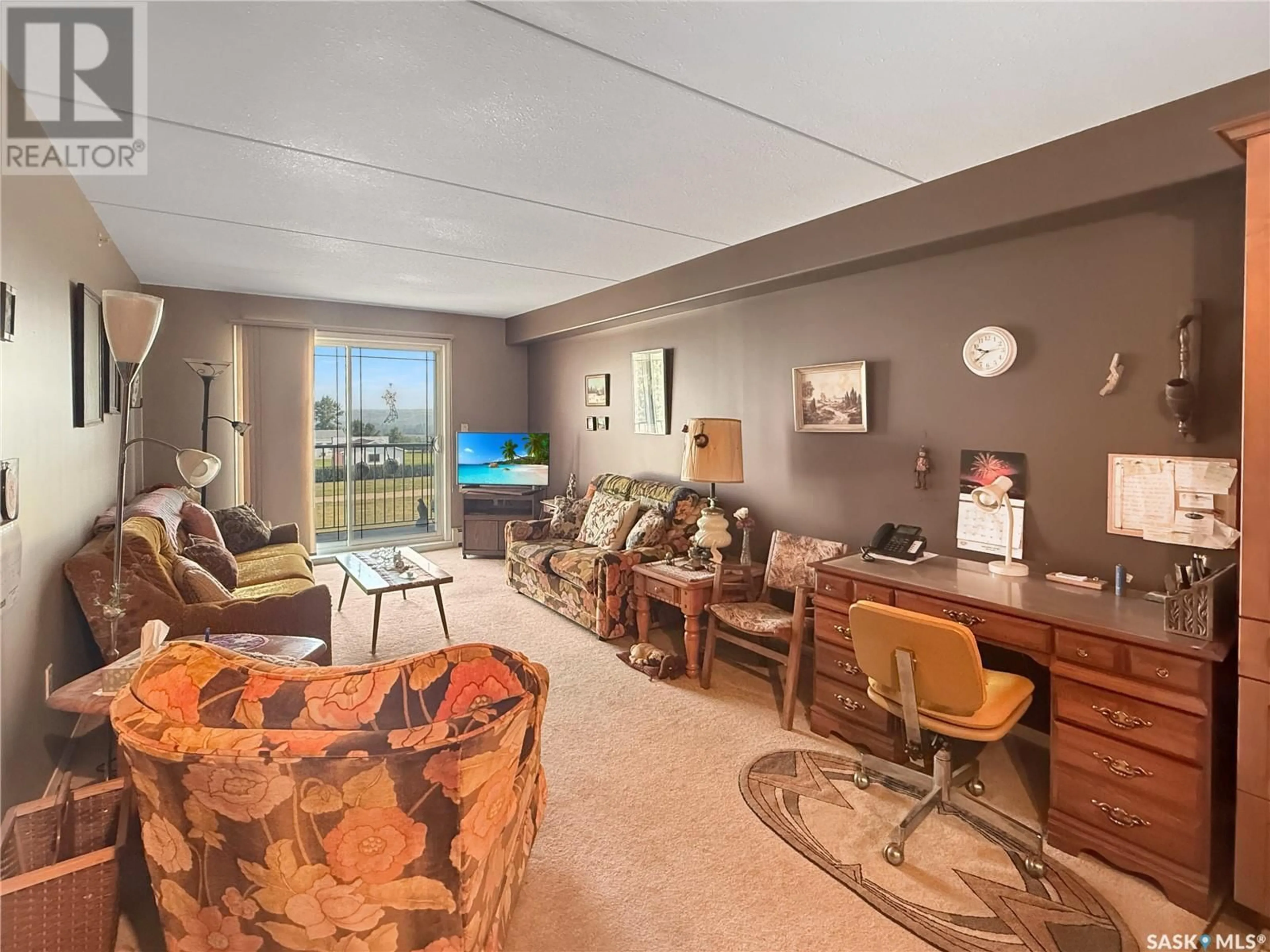 Living room with furniture, unknown for 306 2 18TH STREET, Battleford Saskatchewan S0M0E0