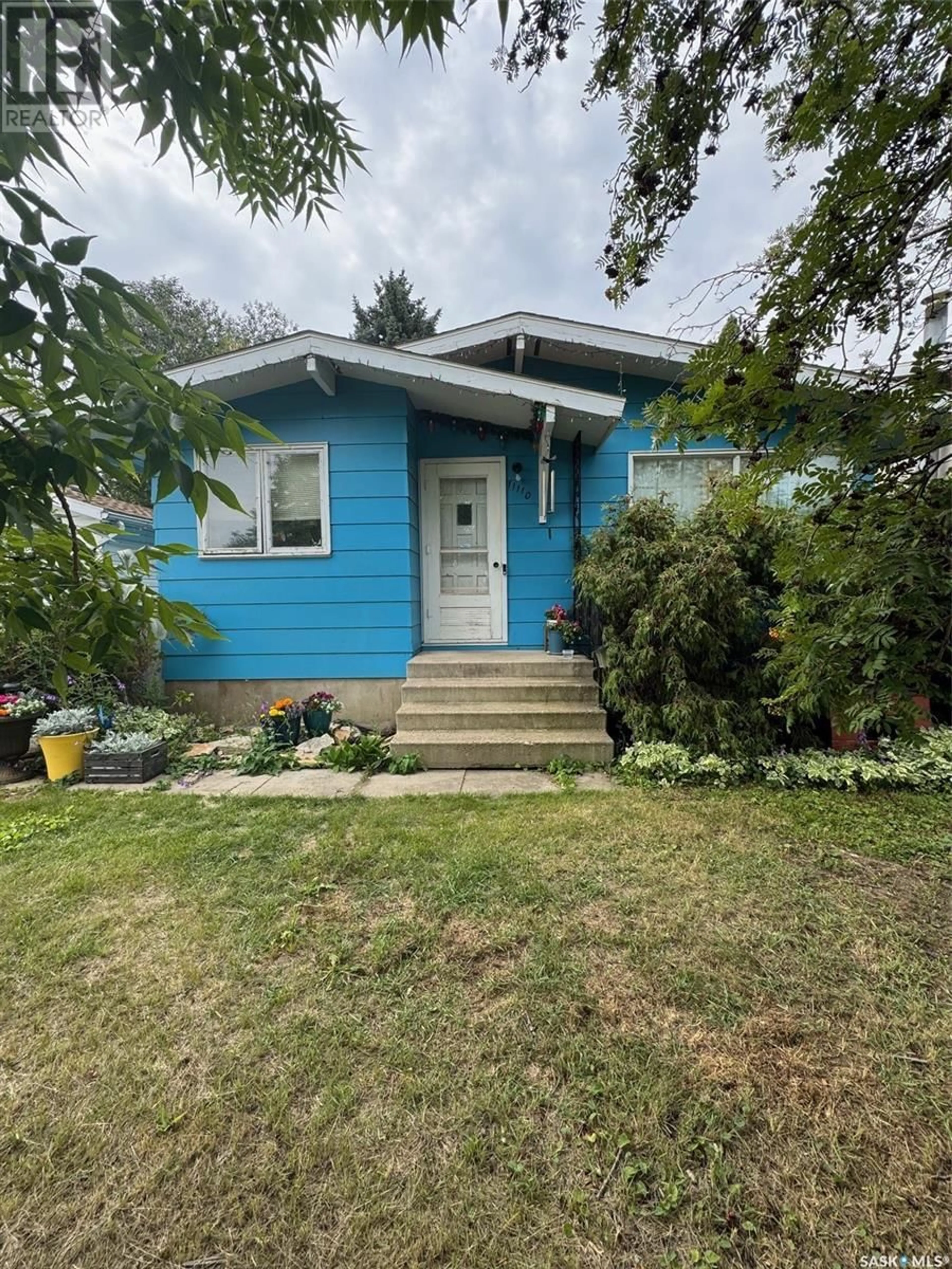 Home with vinyl exterior material, street for 11110 MACKENZIE KING CRESCENT, North Battleford Saskatchewan S9A3E4