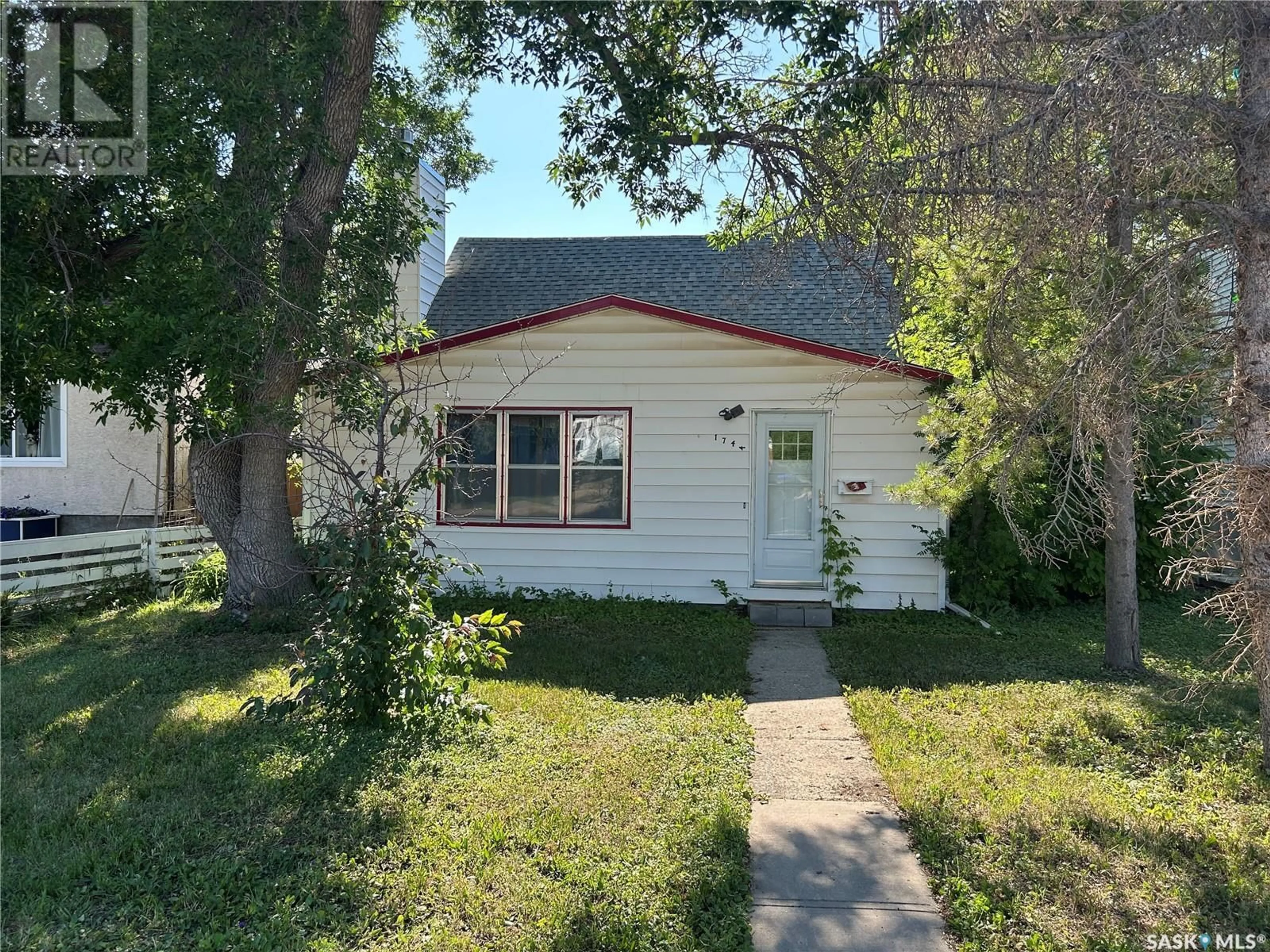 Home with vinyl exterior material, street for 1744 ROYAL STREET, Regina Saskatchewan S4T5A7