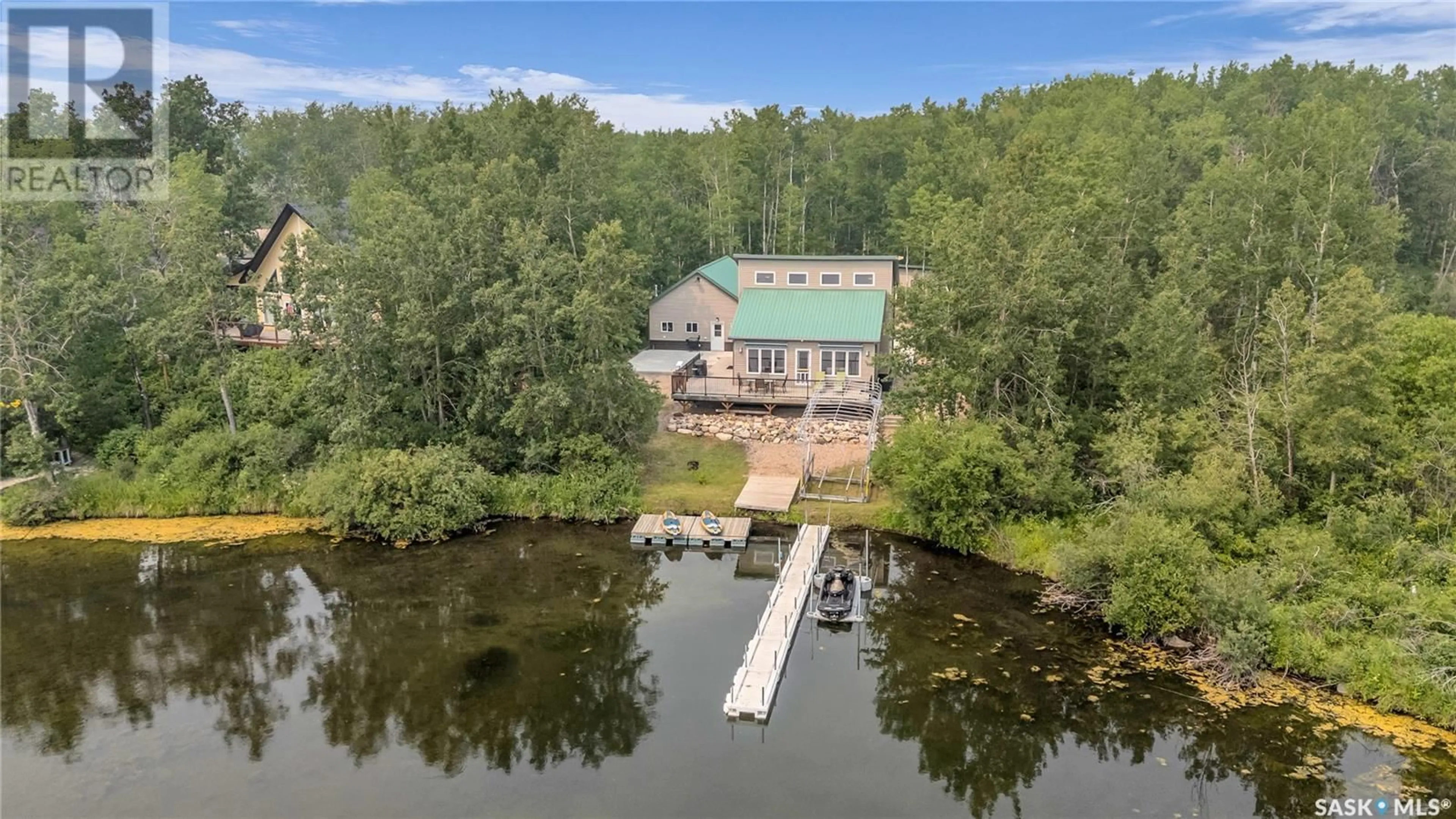 A pic from outside/outdoor area/front of a property/back of a property/a pic from drone, water/lake/river/ocean view for Lot 8 MISTY BAY DRIVE, Big Shell Saskatchewan S0J2G0