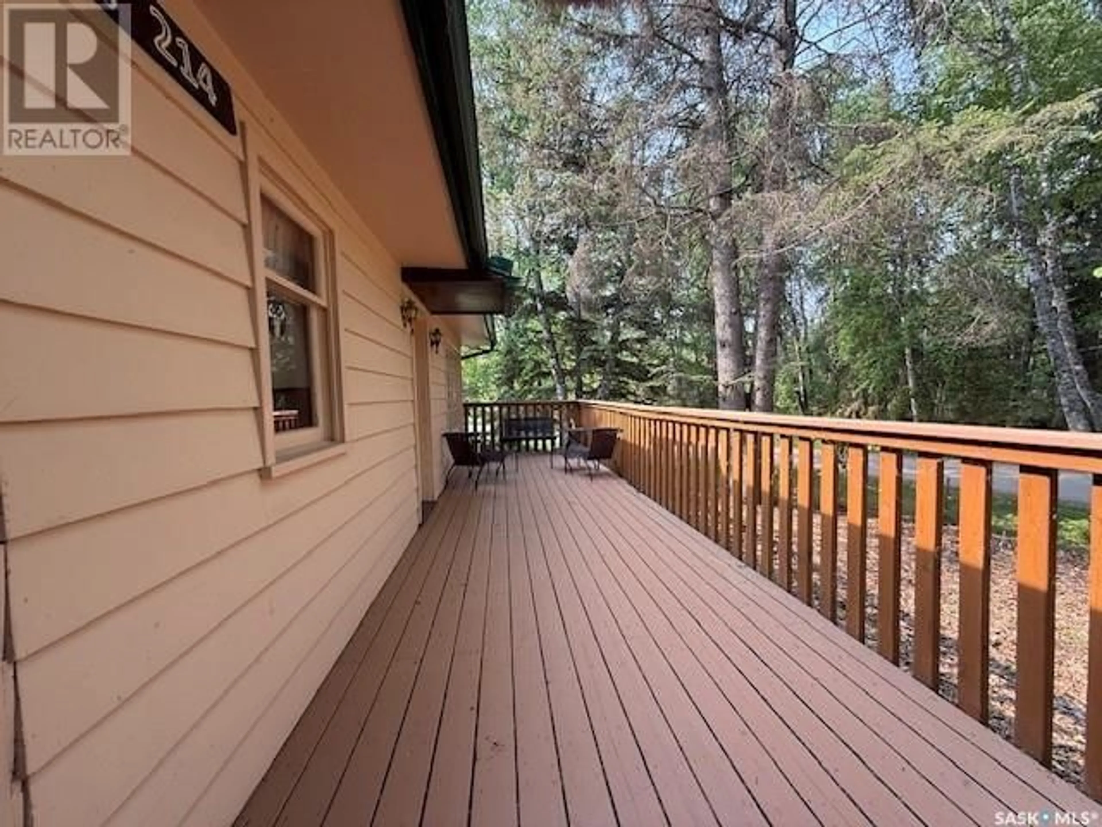 Patio, forest/trees view for 214 WILLOW AVENUE, Duck Mountain Provincial Park Saskatchewan S0A1S0