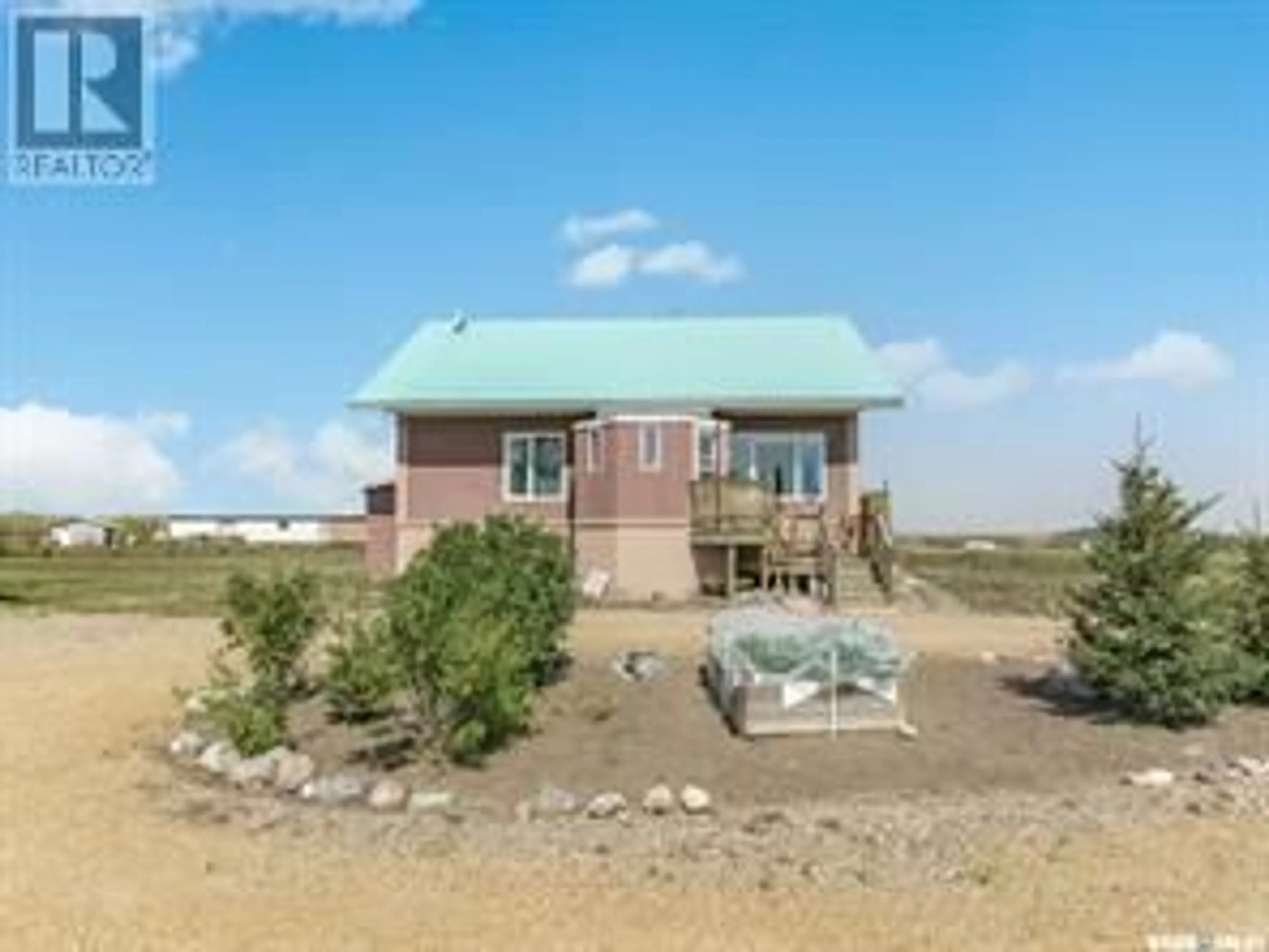 A pic from outside/outdoor area/front of a property/back of a property/a pic from drone, building for 18A & 19A ECO VILLAGE ROAD, Craik Saskatchewan S0G0V0
