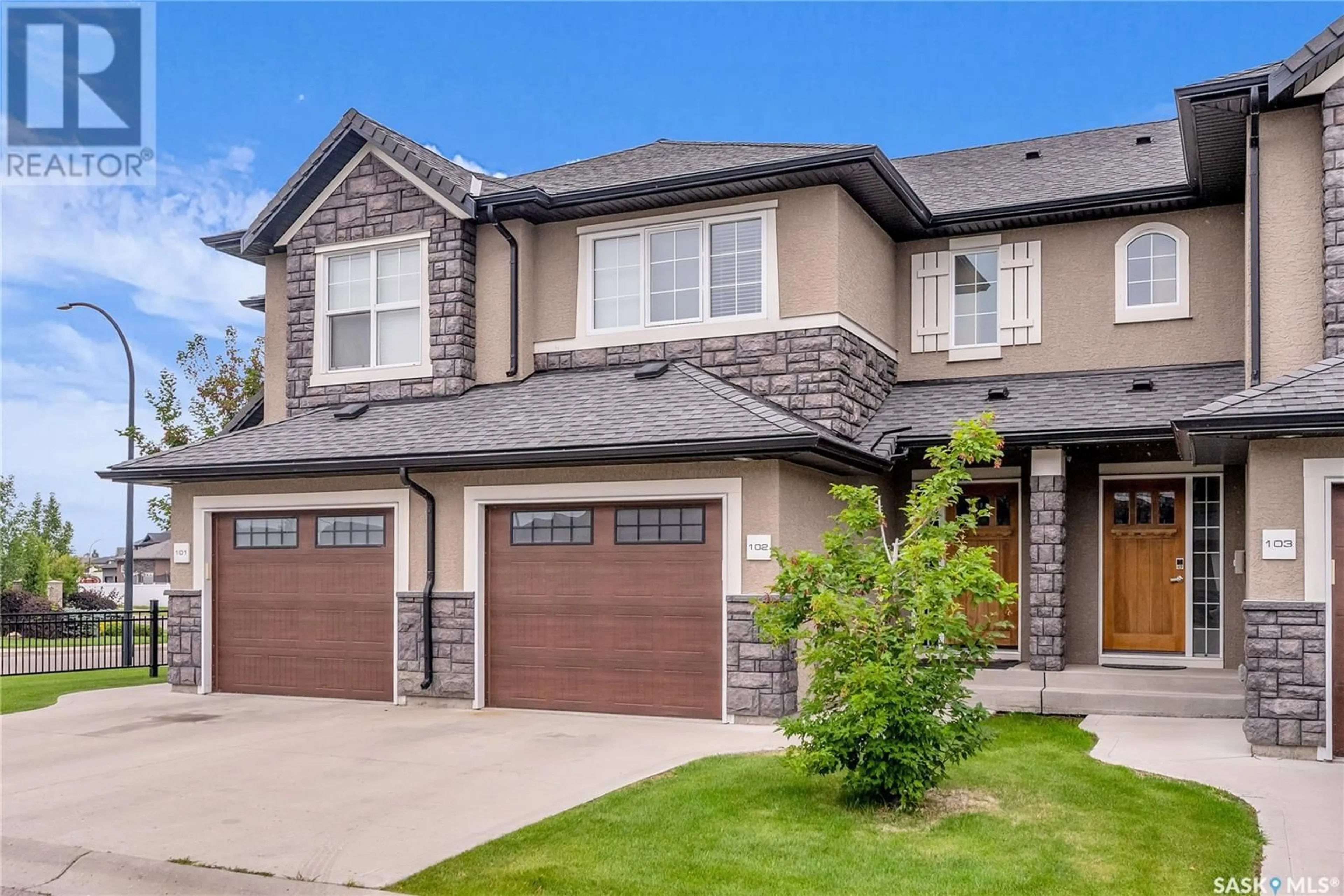 Home with brick exterior material, street for 102 - 1555 PATON CRESCENT, Saskatoon Saskatchewan S7W0V5