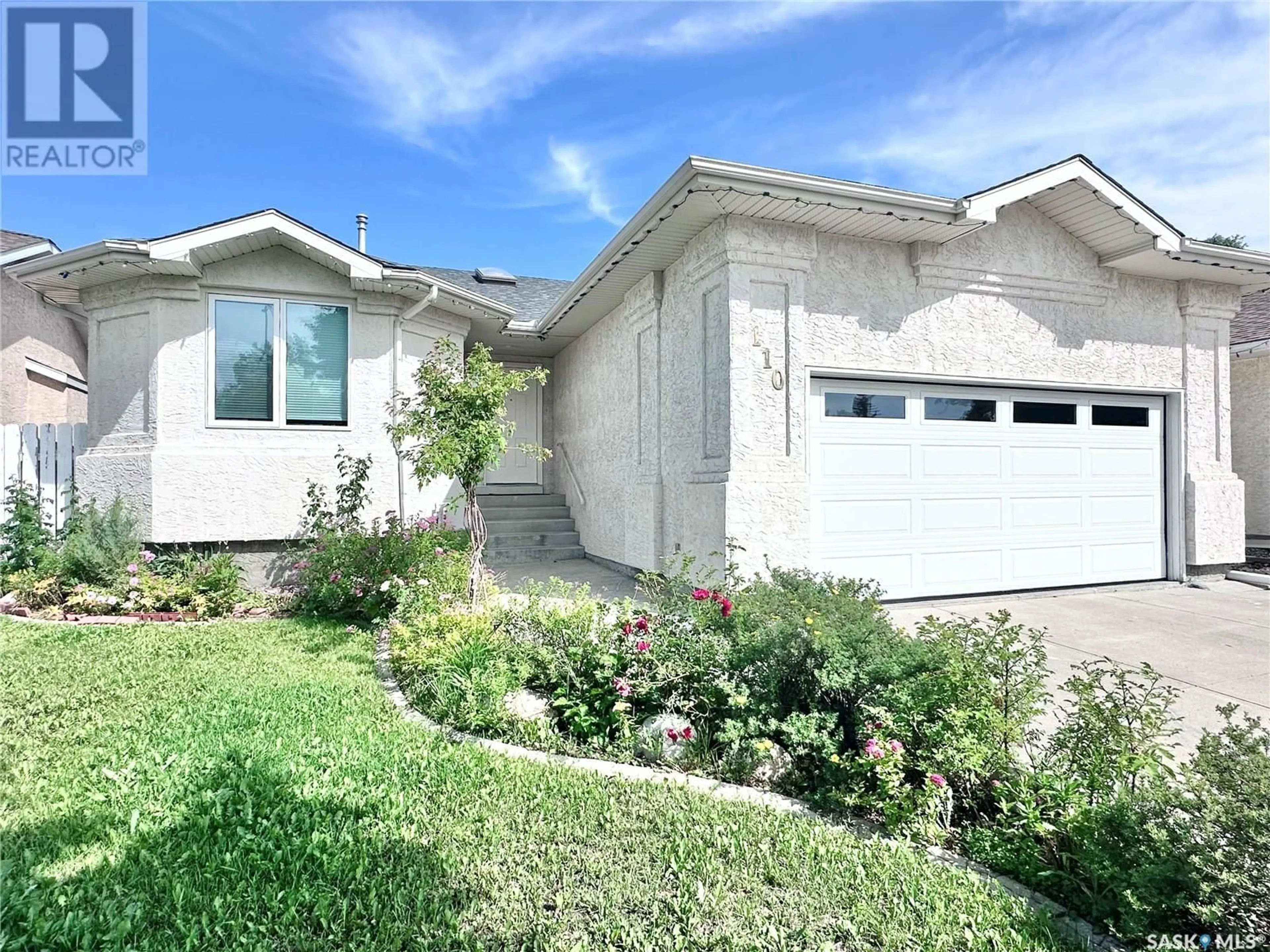 Home with brick exterior material, street for 110 BLACKTHORN CRESCENT, Saskatoon Saskatchewan S7V1B1