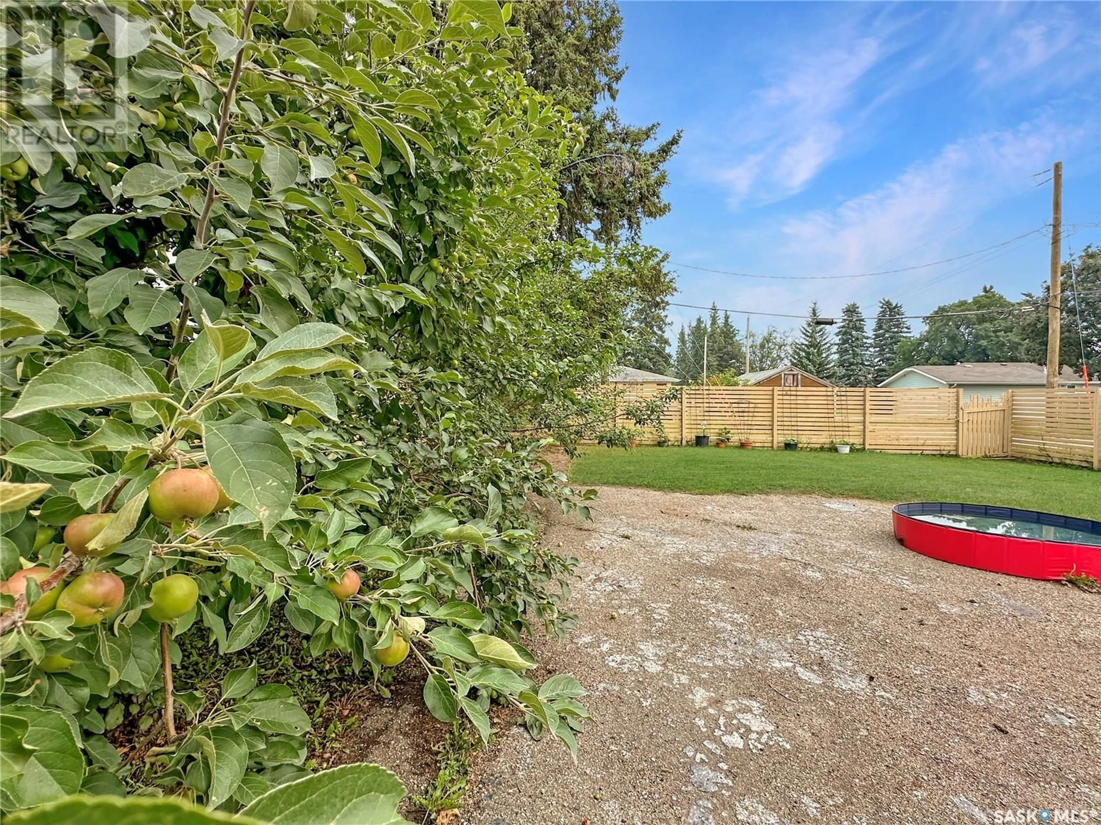 A pic from outside/outdoor area/front of a property/back of a property/a pic from drone, forest/trees view for 105 MACDONALD STREET, Balcarres Saskatchewan S0G0C0