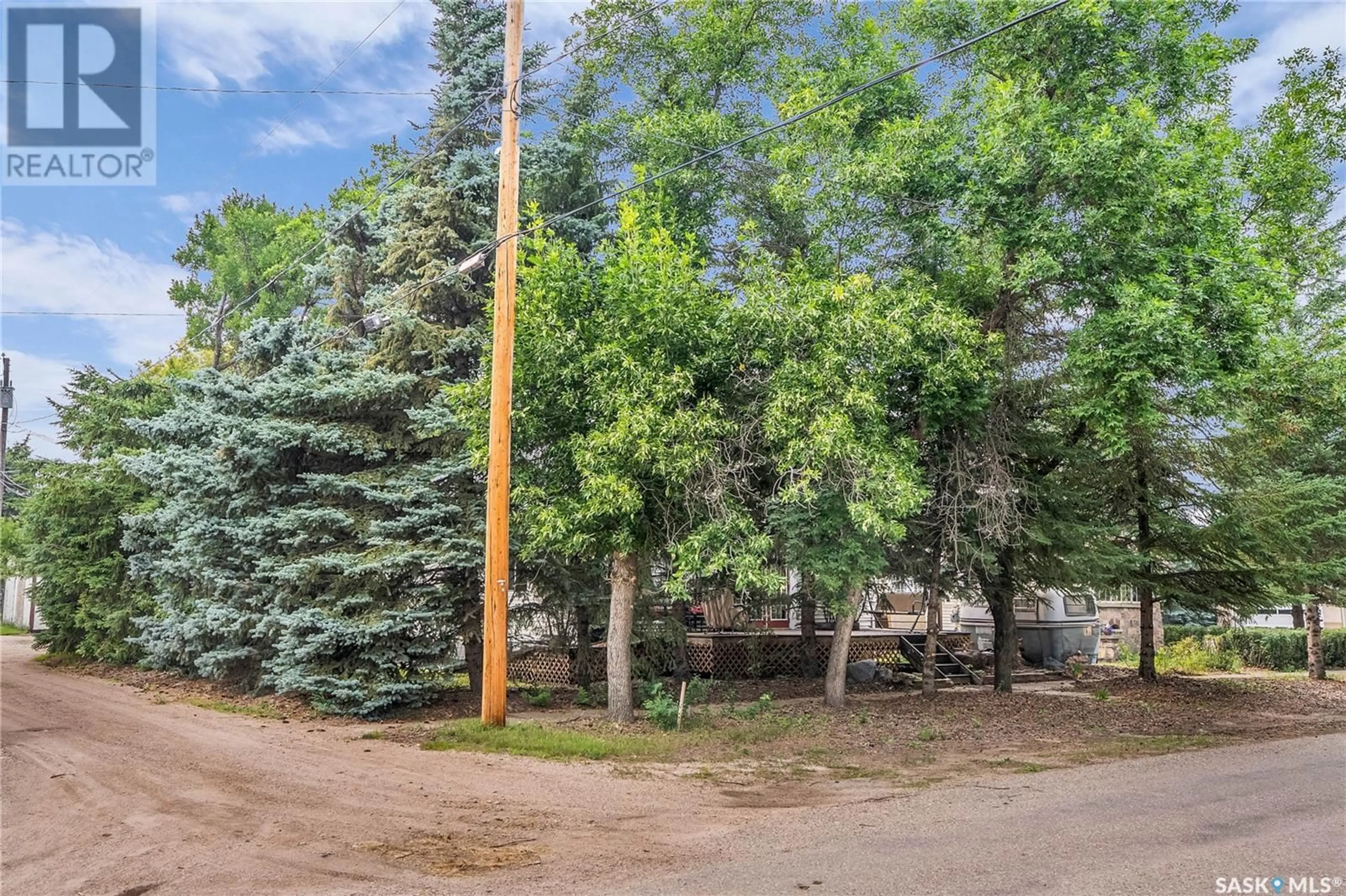 Patio, forest/trees view for 225 SASKATCHEWAN AVENUE, Imperial Saskatchewan S0J2J0