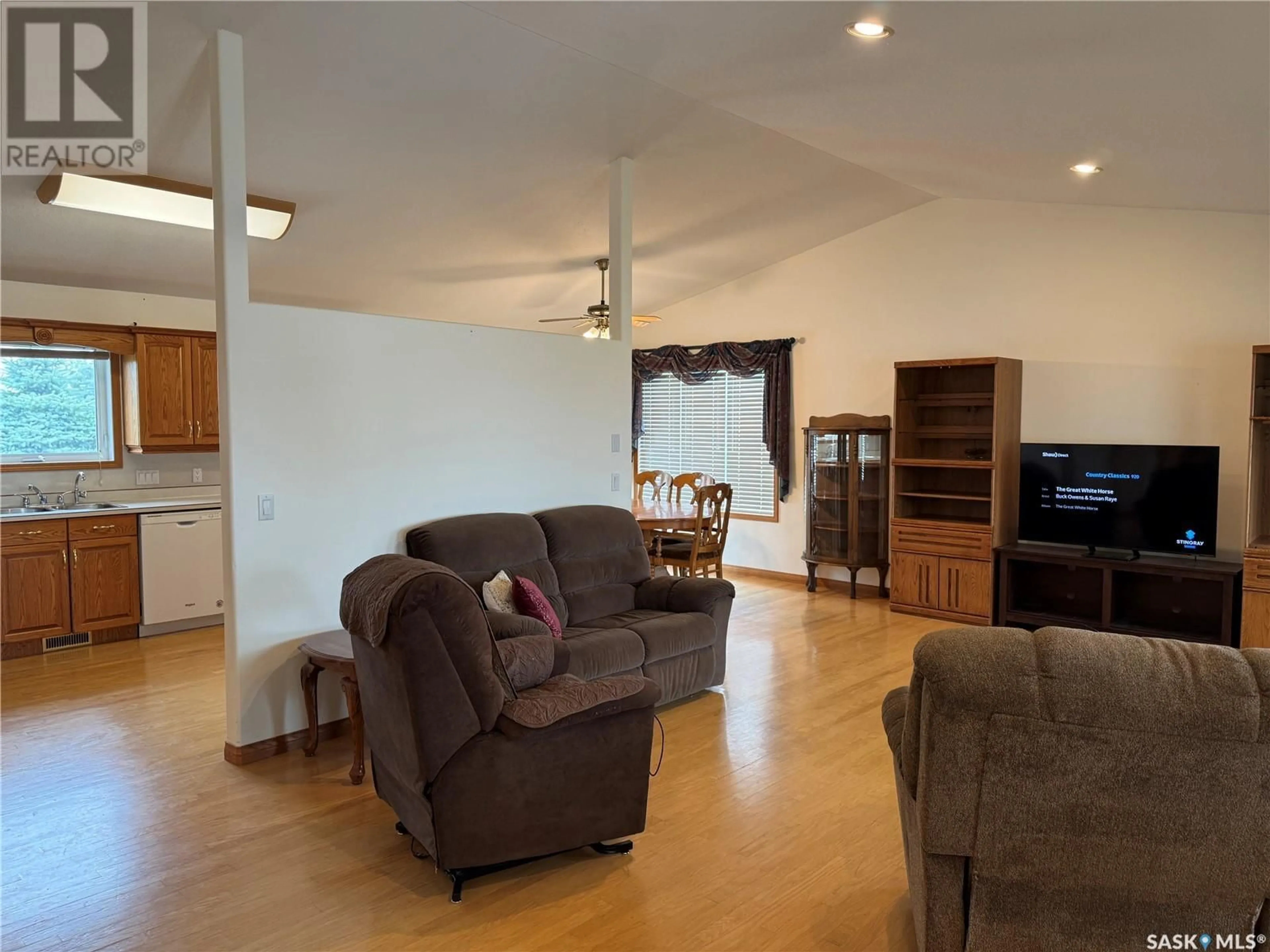 Living room with furniture, unknown for 2101 9TH AVENUE, Humboldt Saskatchewan S0K2A0