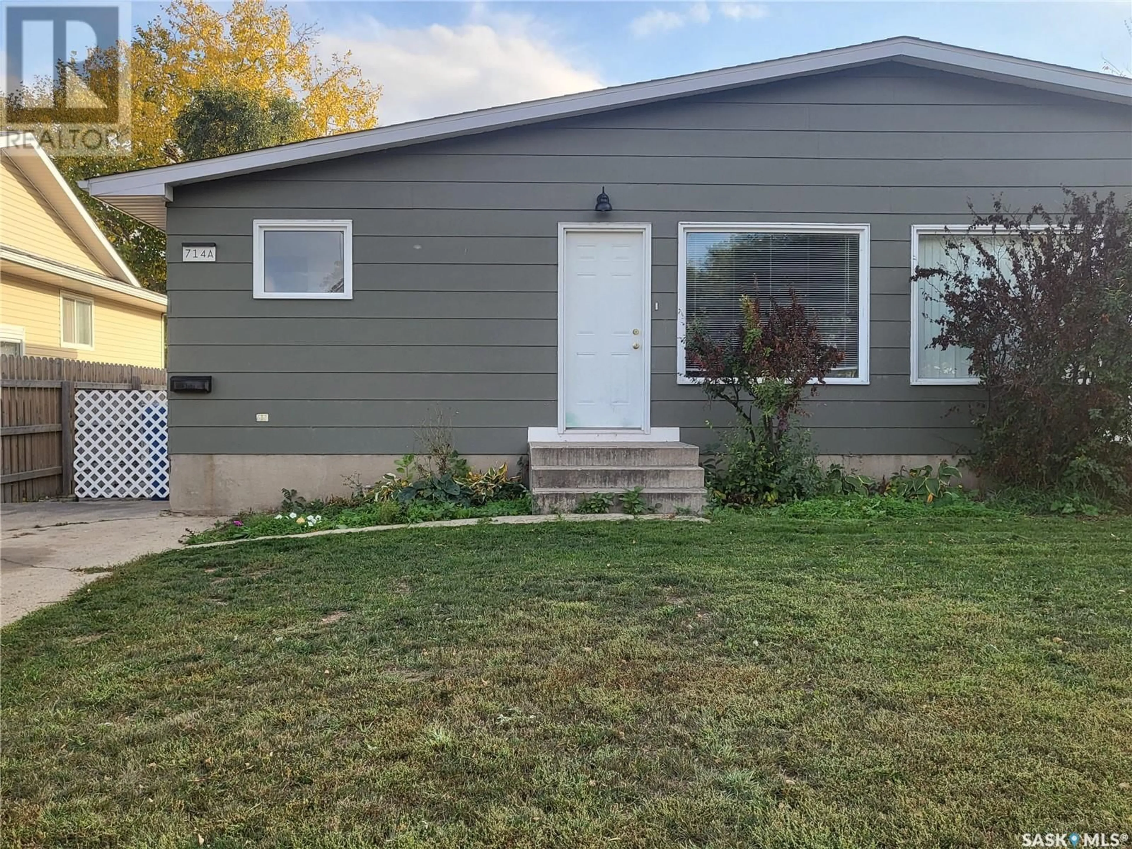 Home with vinyl exterior material, street for 714 EDWARD PLACE, Estevan Saskatchewan S4A1S4