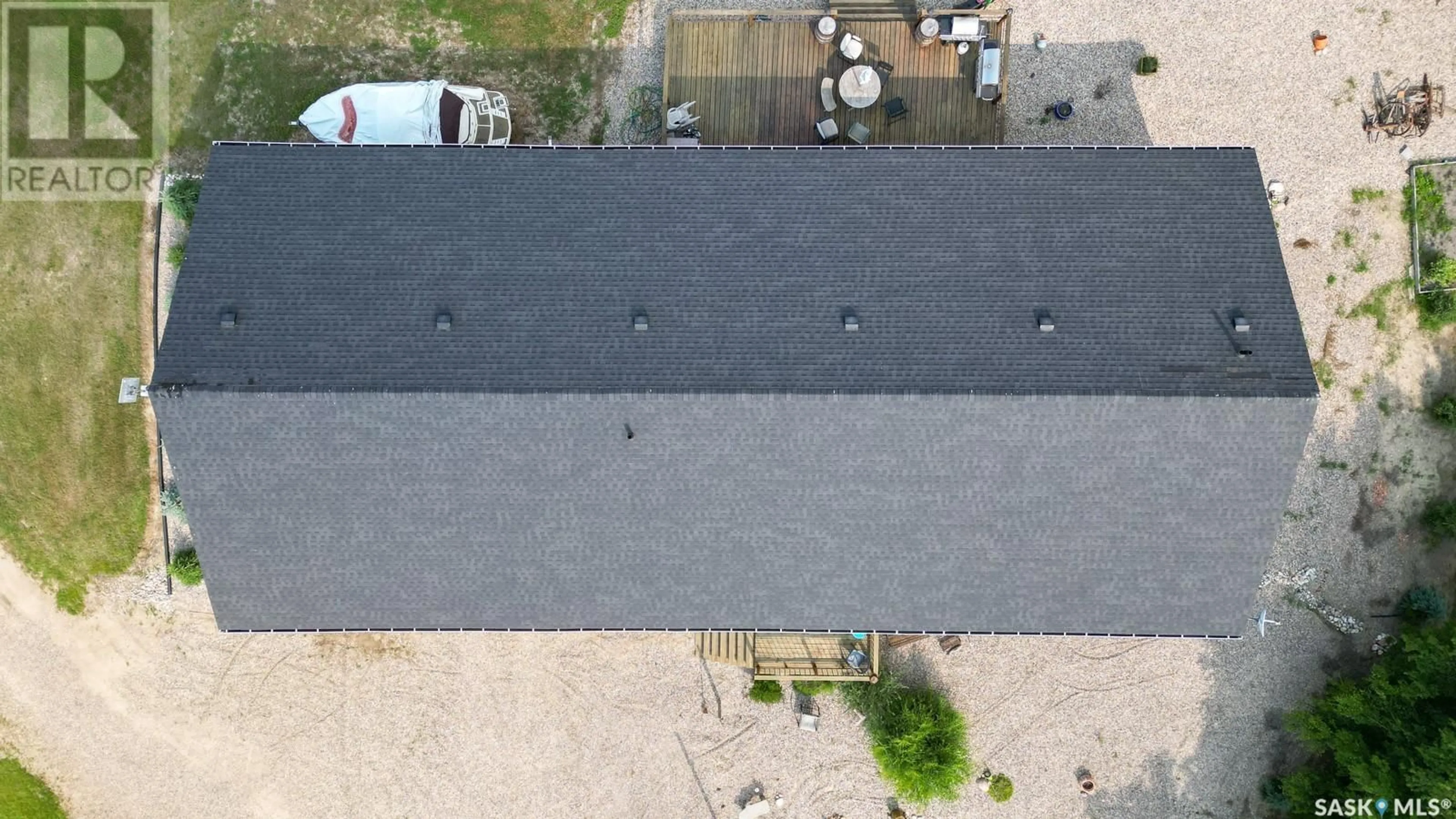 A pic from outside/outdoor area/front of a property/back of a property/a pic from drone, unknown for HORVATH ACREAGE, Longlaketon Rm No. 219 Saskatchewan S0C1S0
