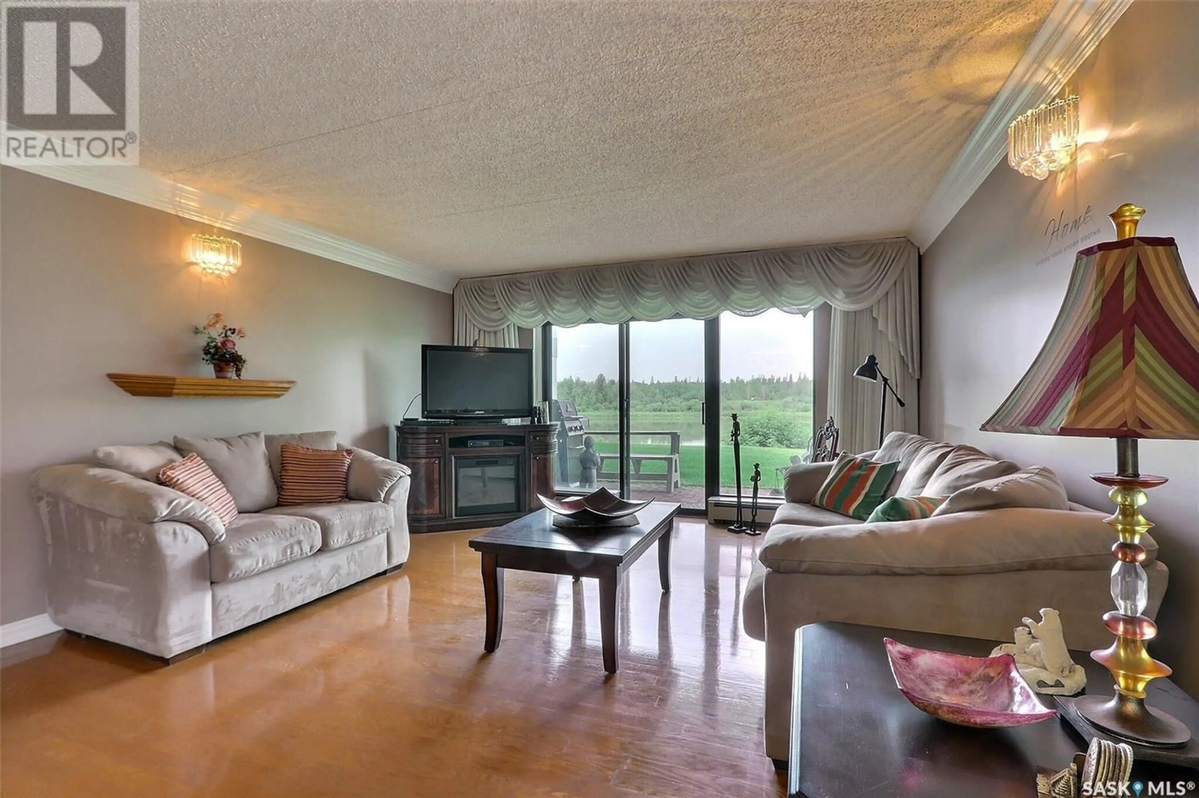 Living room with furniture, unknown for 1D - 516 RIVER STREET, Prince Albert Saskatchewan S6V0A6