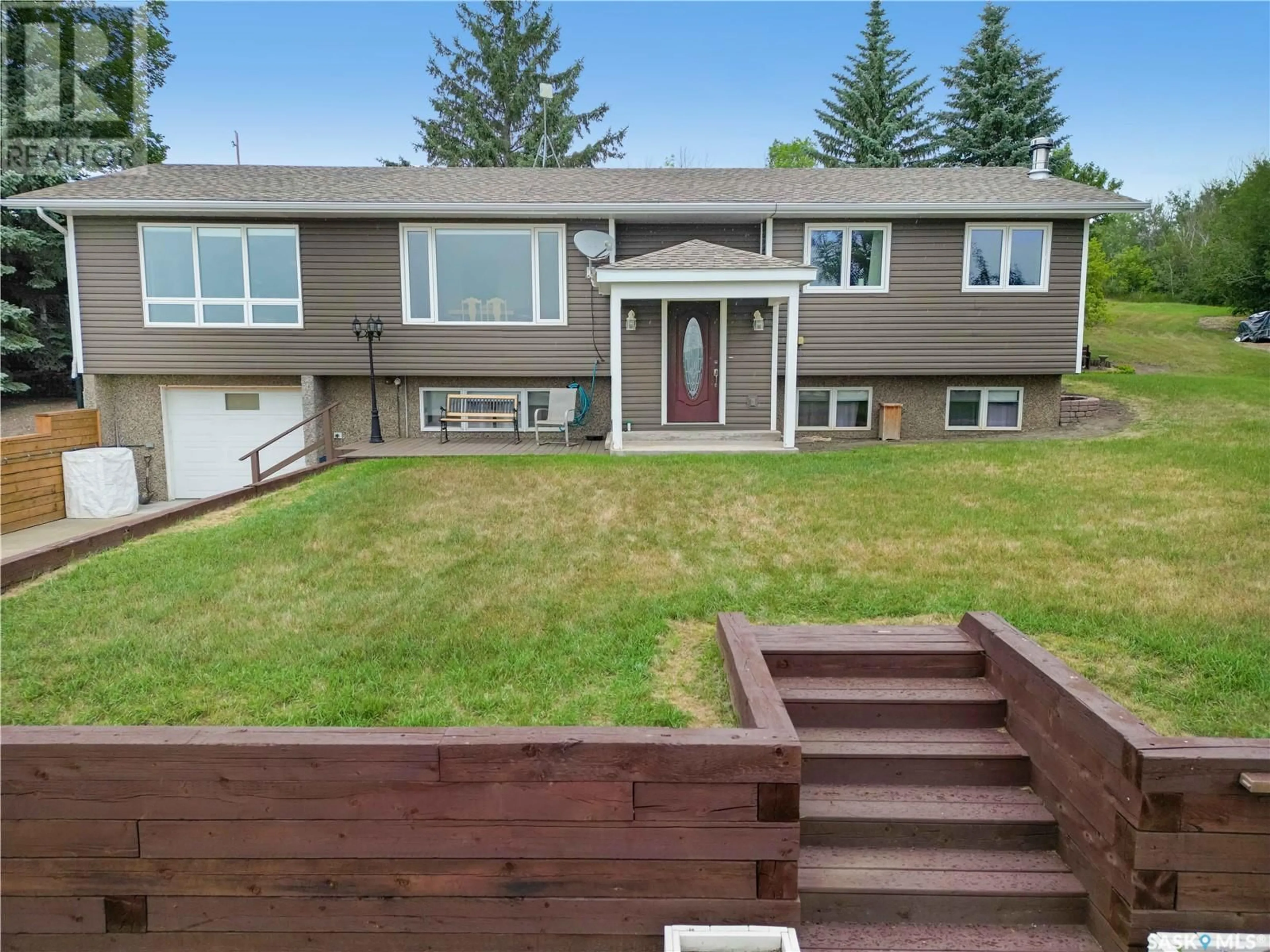 Home with vinyl exterior material, mountain view for 6 VALLEY VIEW DRIVE, North Battleford Rm No. 437 Saskatchewan S9A2X4