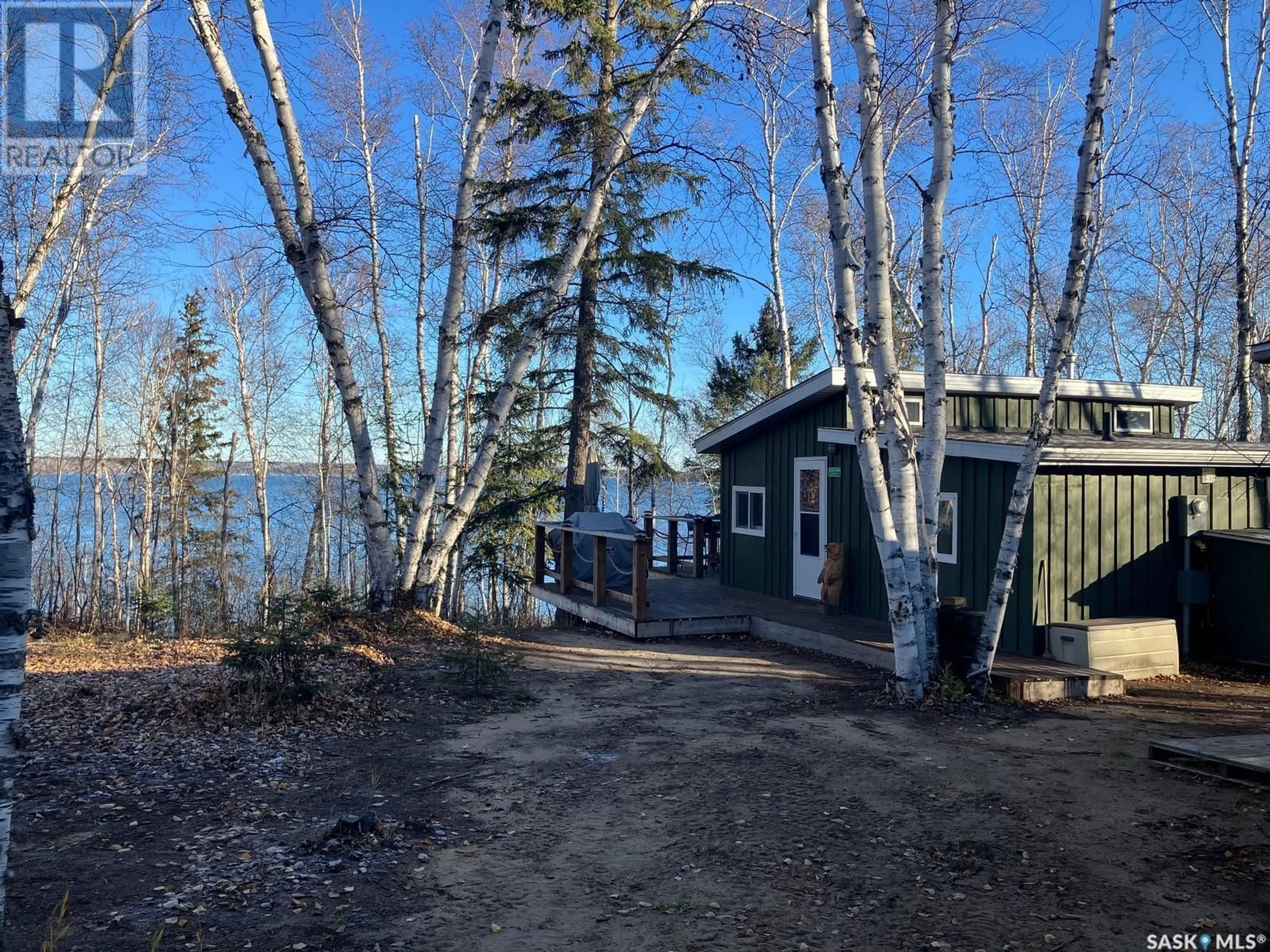 A pic from outside/outdoor area/front of a property/back of a property/a pic from drone, water/lake/river/ocean view for 1 BIRCH PLACE, Nipawin Rm No. 487 Saskatchewan S0E1E0