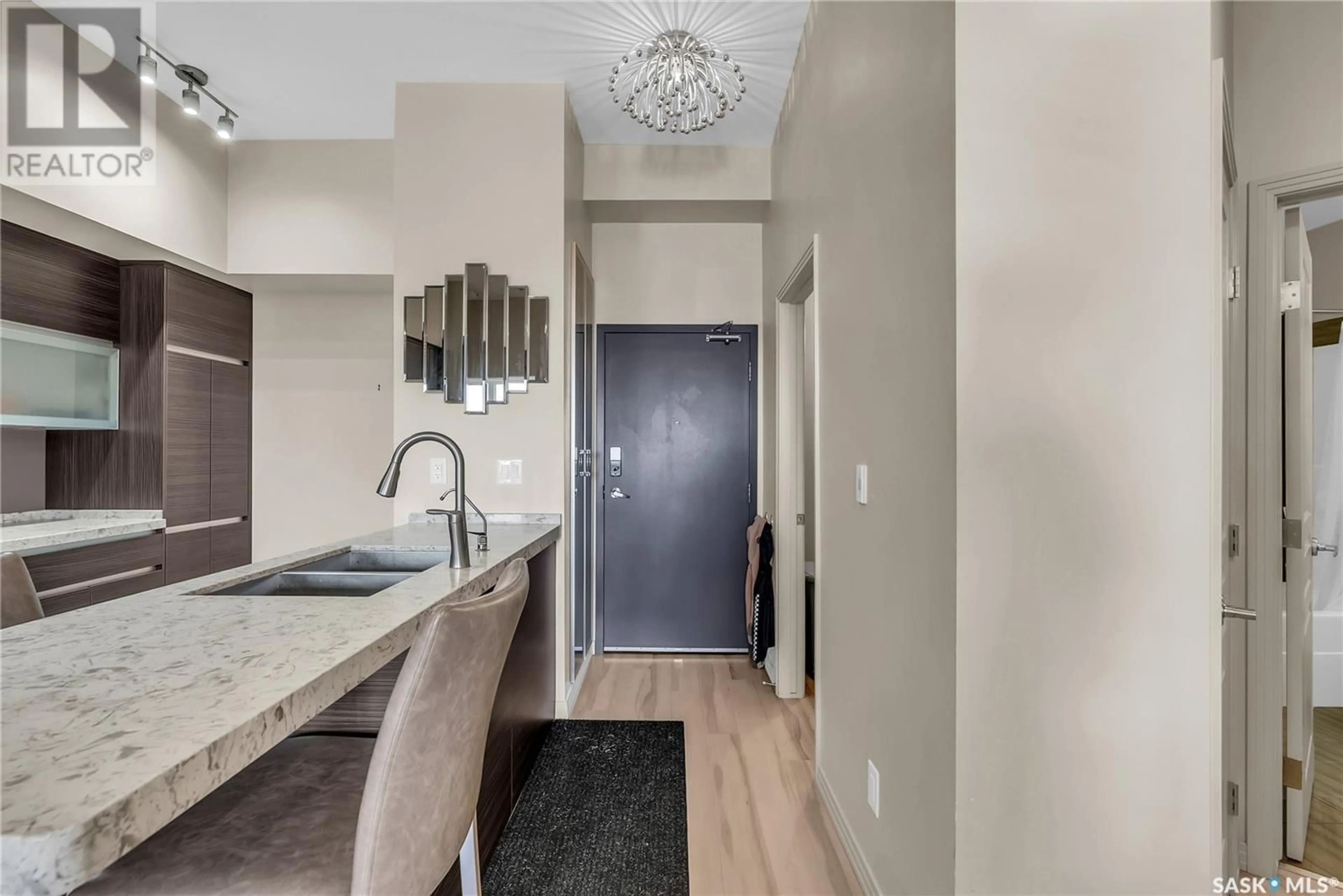 Open concept kitchen, unknown for 303 223 EVERGREEN SQUARE, Saskatoon Saskatchewan S7W0W2