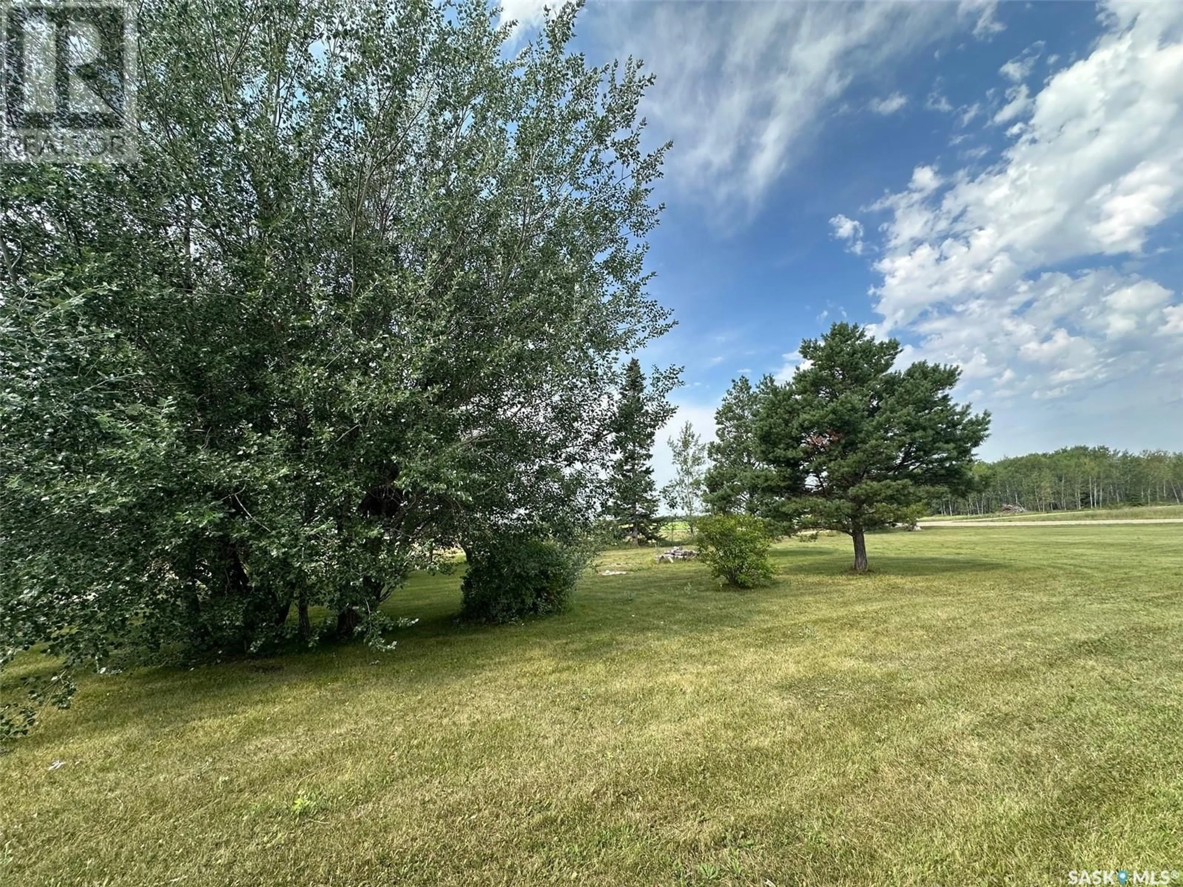 A pic from outside/outdoor area/front of a property/back of a property/a pic from drone, forest/trees view for TEMPLE T, Hudson Bay Rm No. 394 Saskatchewan S0E0Y0