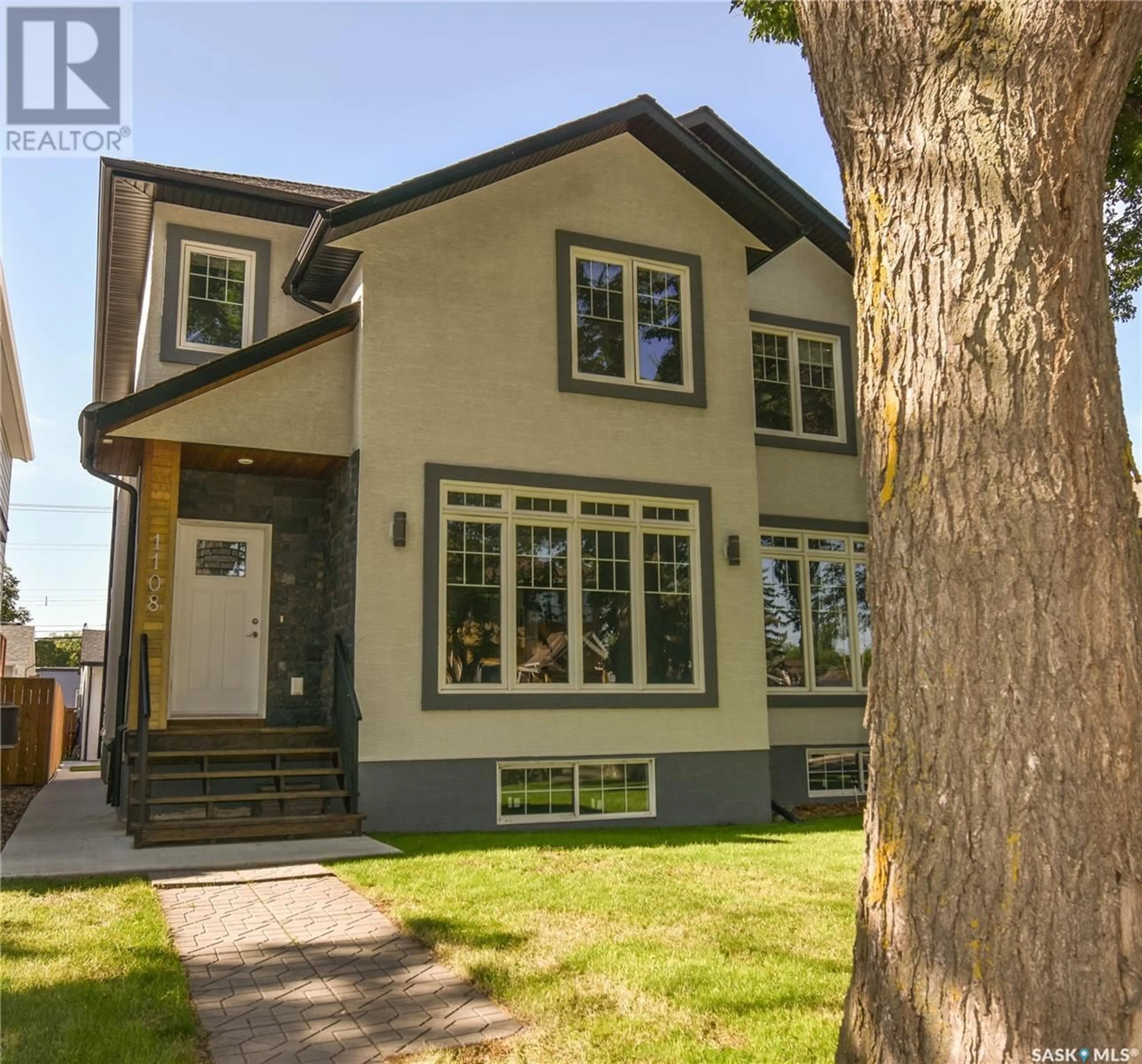 Home with brick exterior material, street for 1108 9TH STREET, Saskatoon Saskatchewan S7H0N5