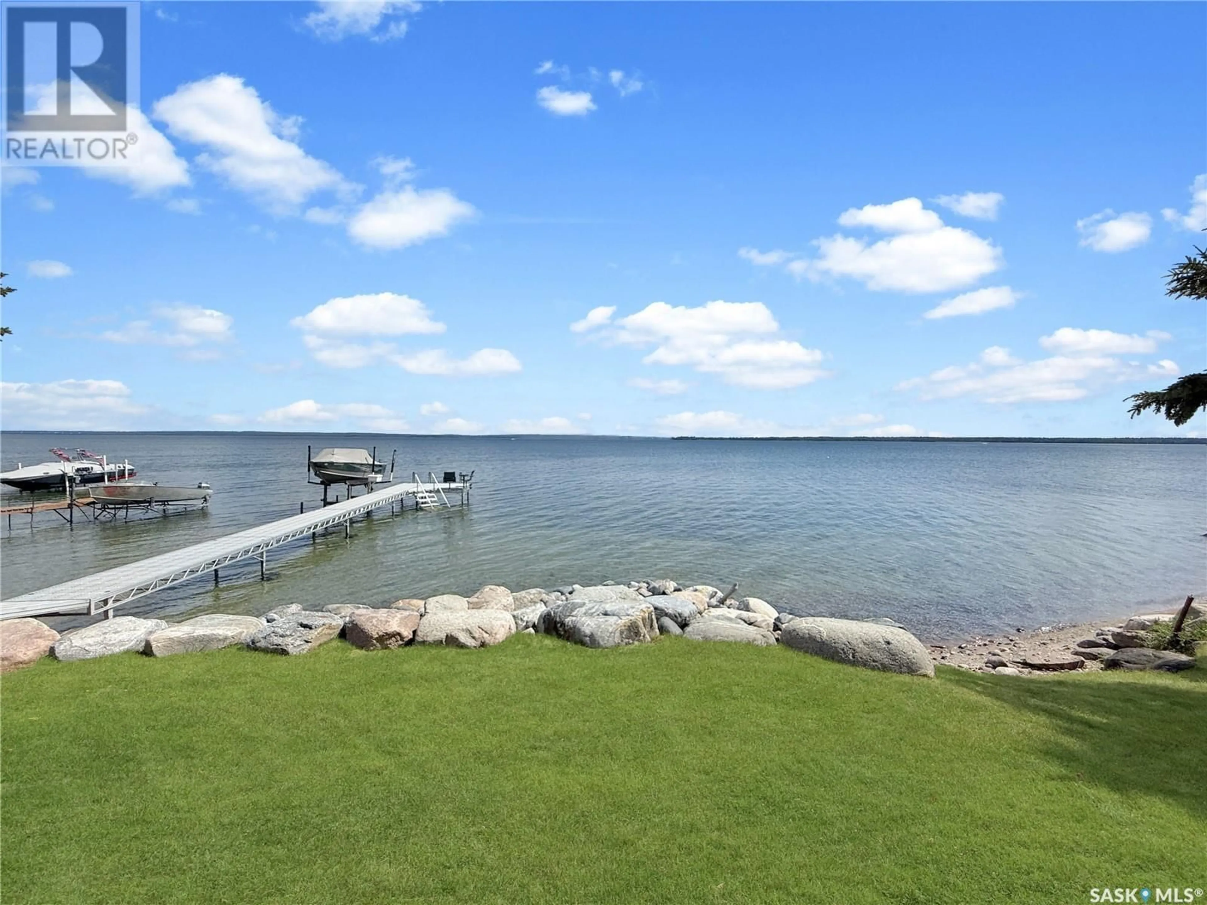 Patio, water/lake/river/ocean view for 22 LAKEVIEW DRIVE, Candle Lake Saskatchewan S0J3E0