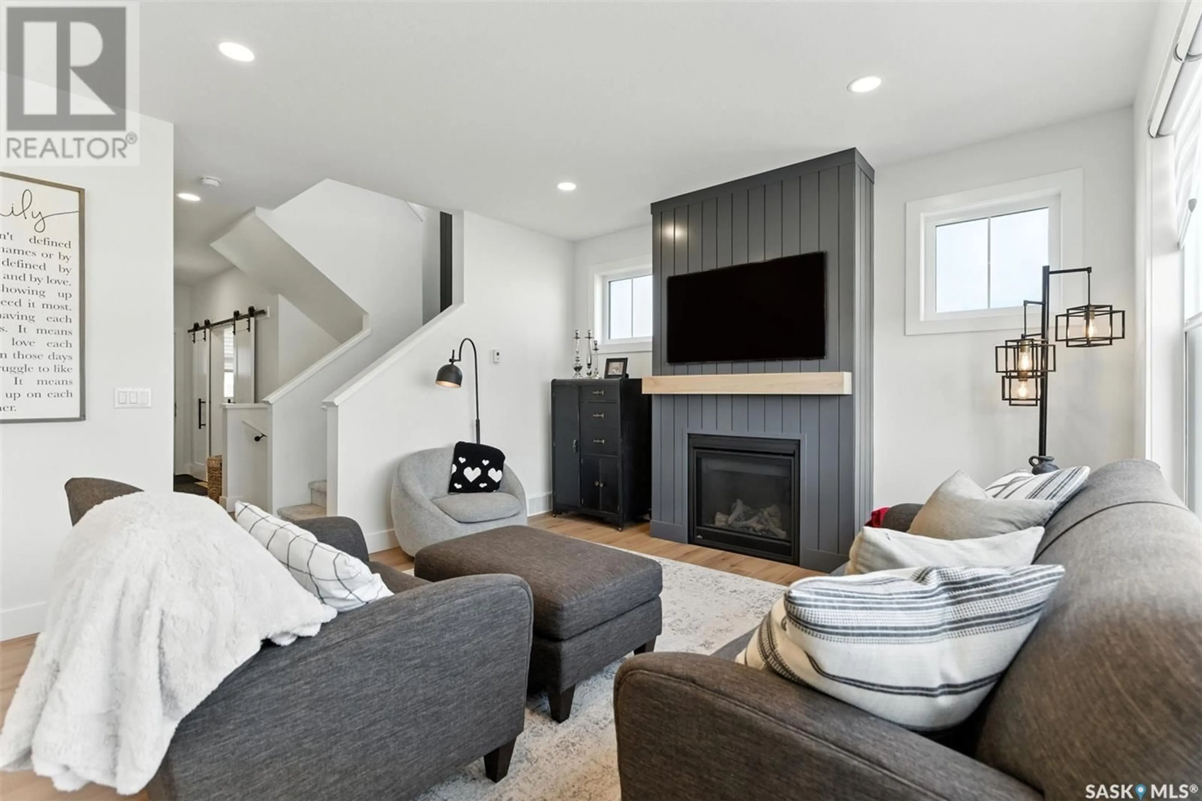 Living room with furniture, unknown for 235 DZIADYK MANOR, Saskatoon Saskatchewan S7V1M5