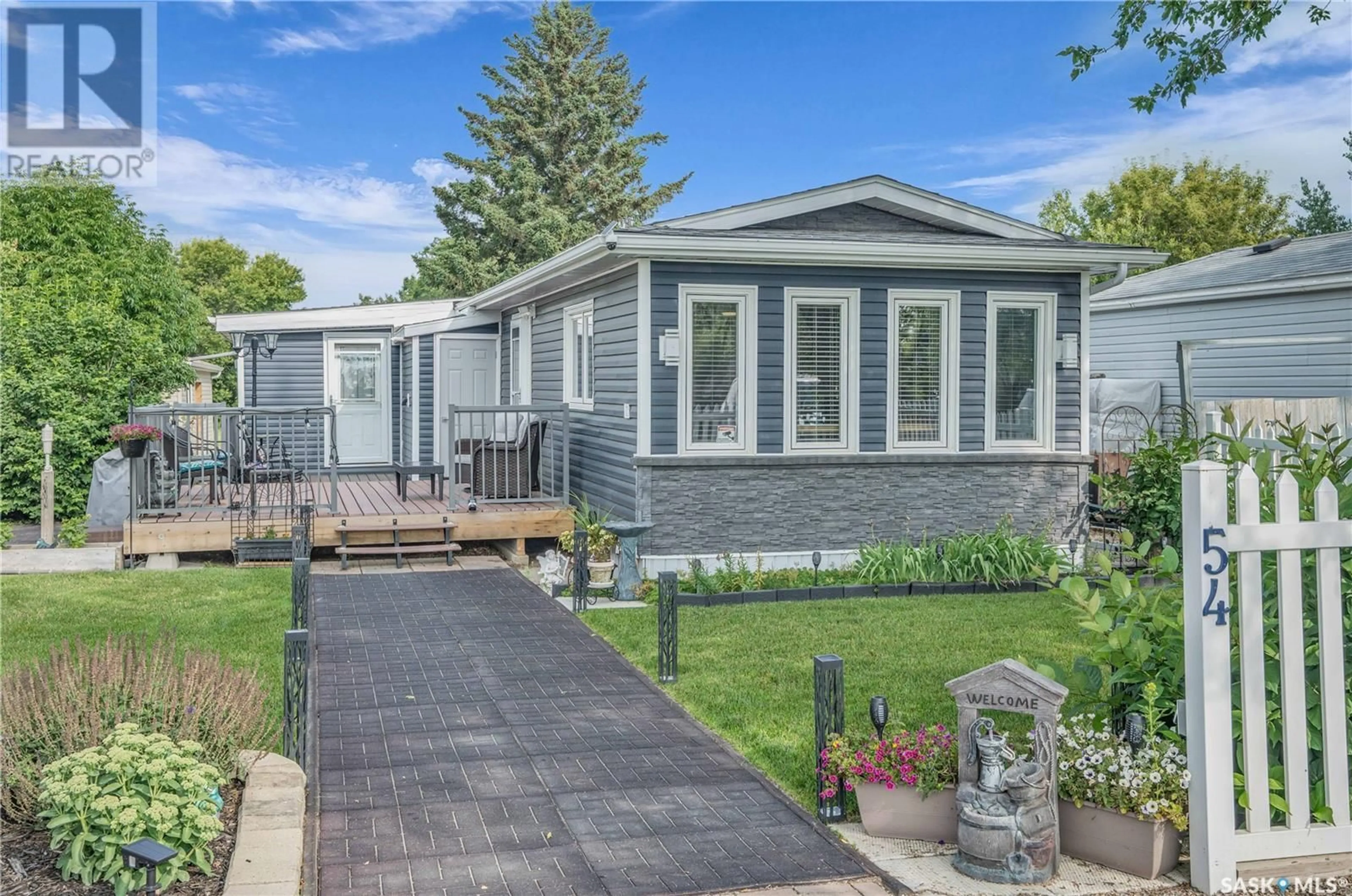 Home with vinyl exterior material, street for 54 MAIN STREET, Lajord Rm No. 128 Saskatchewan S0G2T0