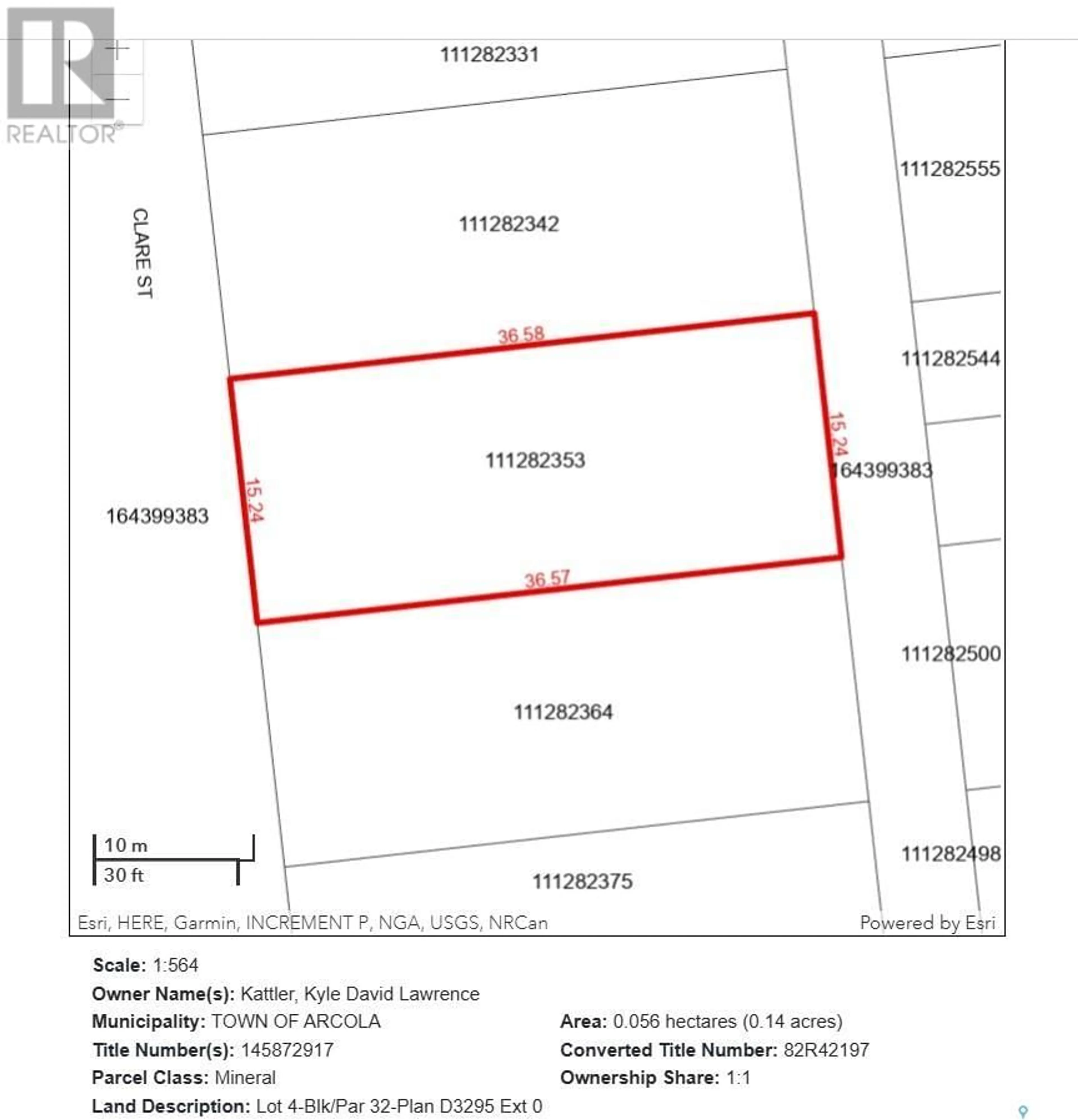 Floor plan for 316 CLARE STREET, Arcola Saskatchewan S0C0G0