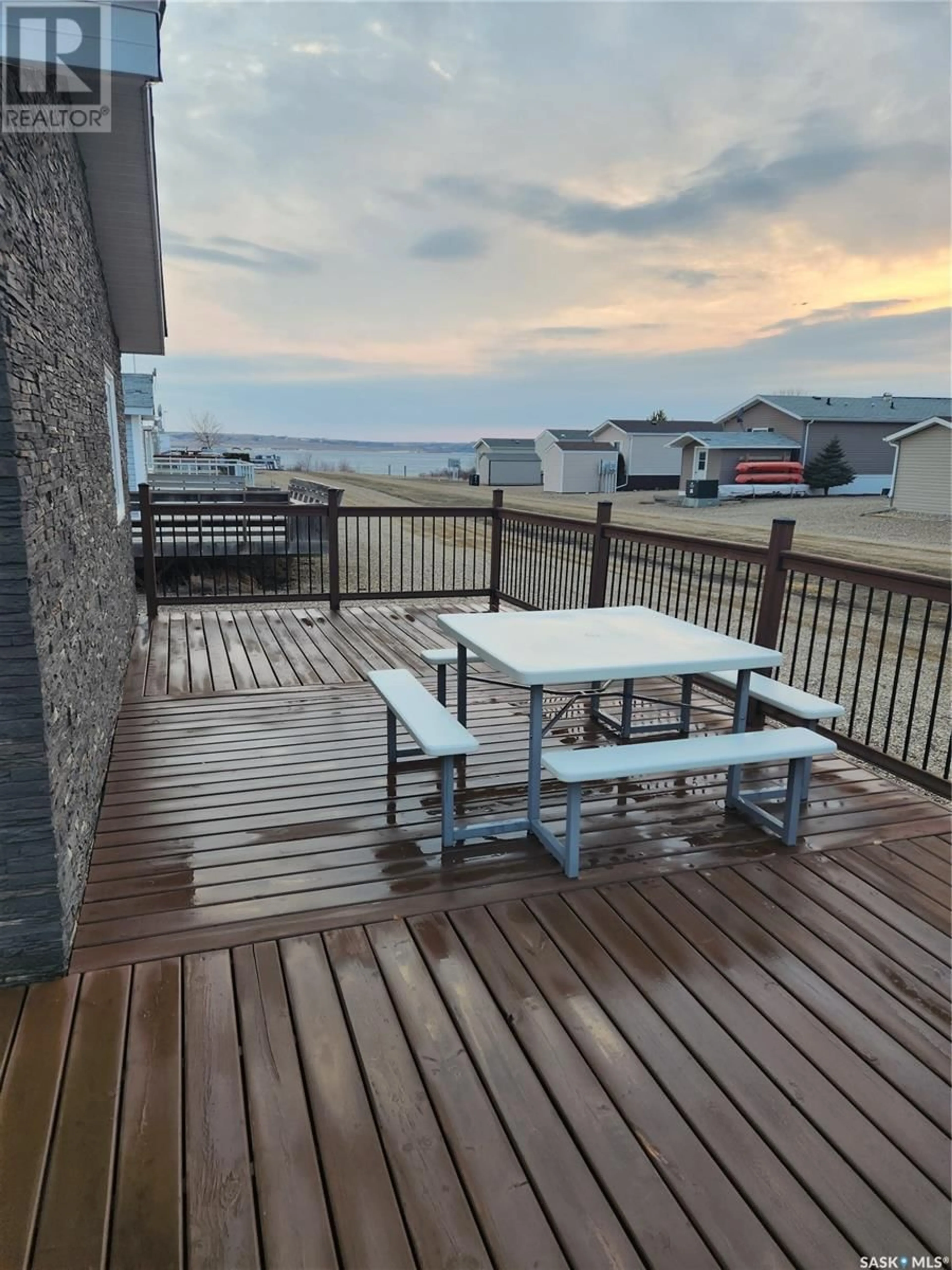 Patio, water/lake/river/ocean view for 15 MEADOWLARK MEAS, Riverhurst Saskatchewan S0H3P0