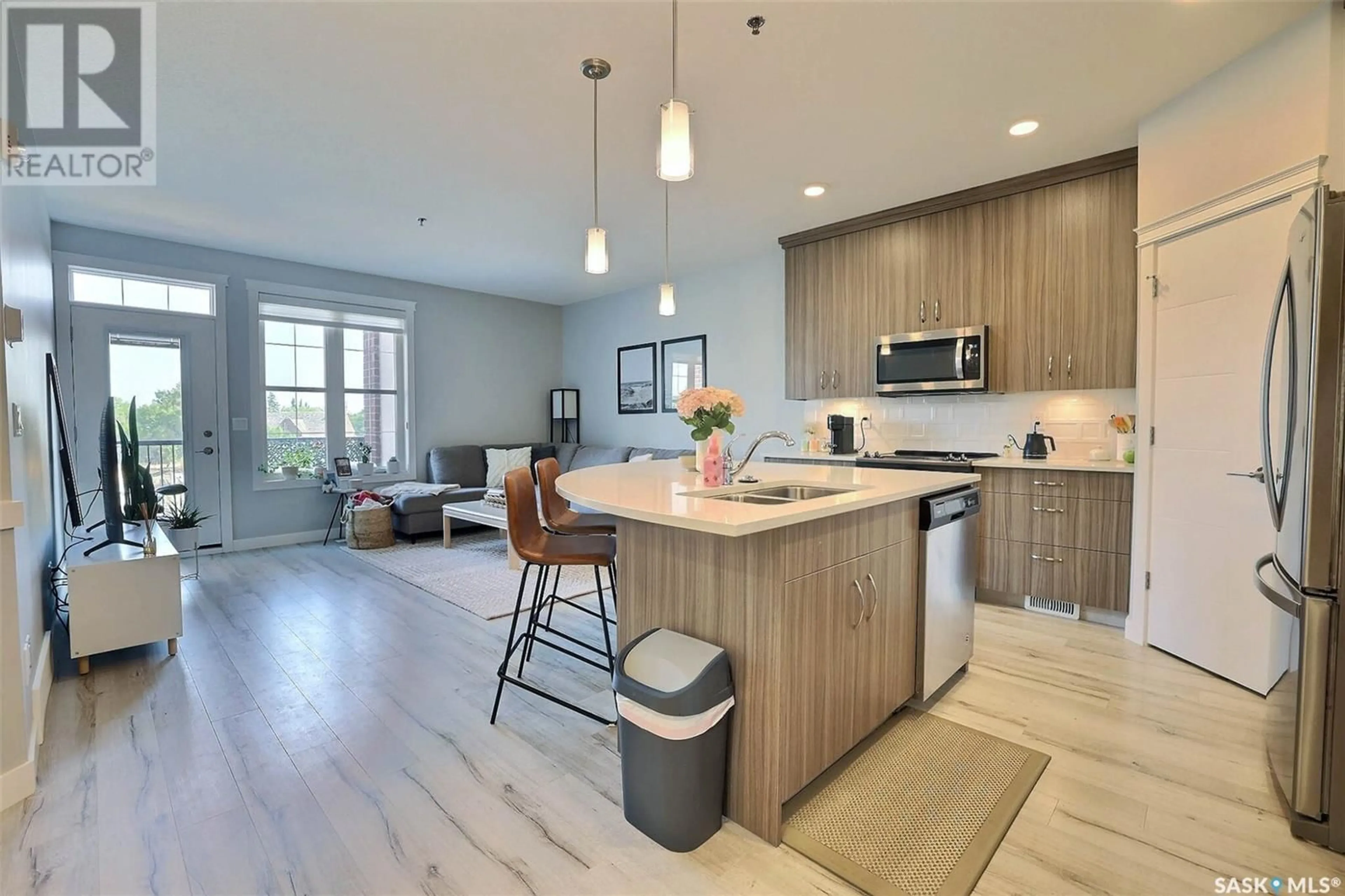 Open concept kitchen, unknown for 314 1700 BADHAM BOULEVARD, Regina Saskatchewan S4P0J7