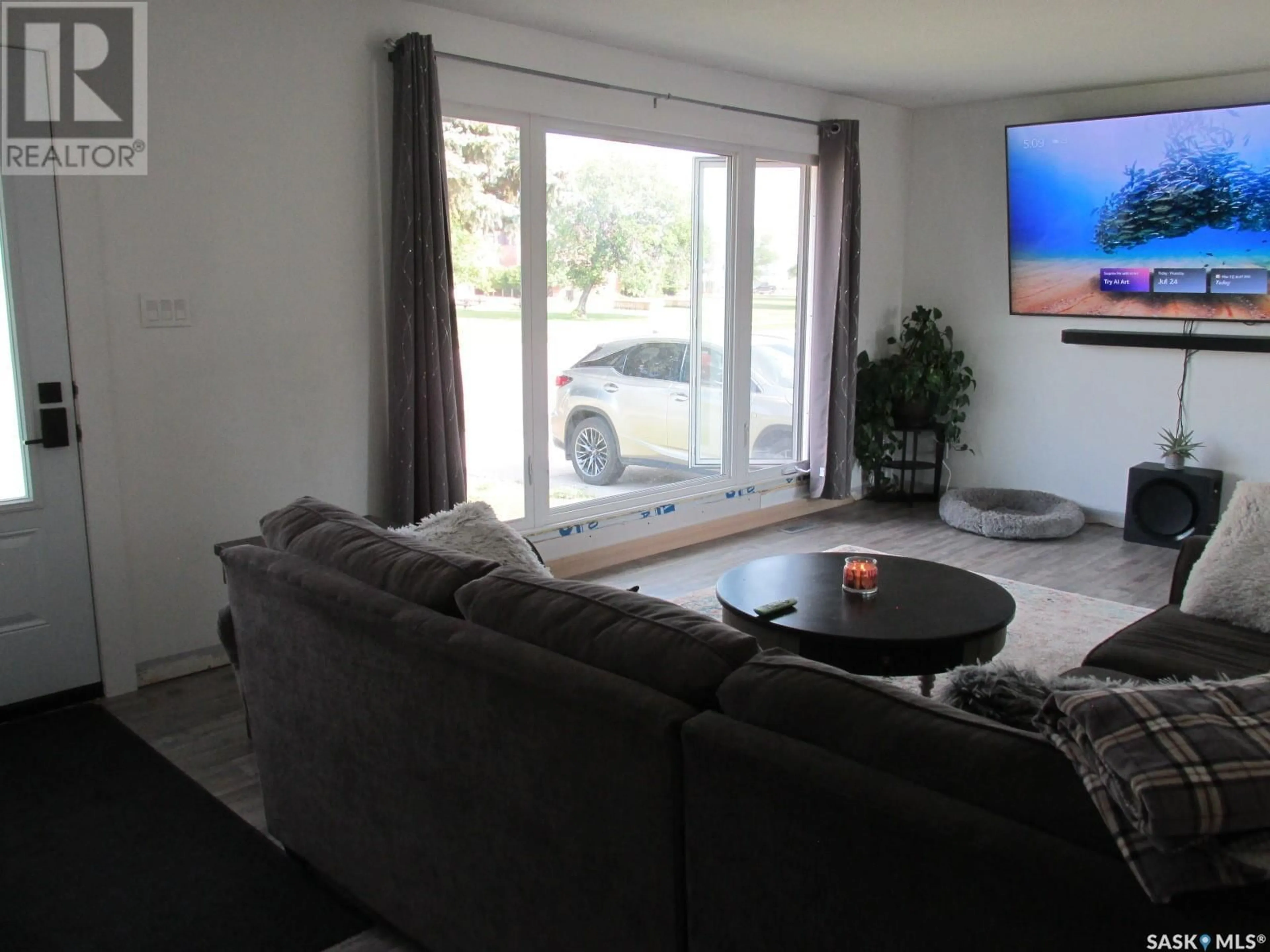 Living room with furniture, unknown for 506 6TH STREET, Nipawin Saskatchewan S0E1E0