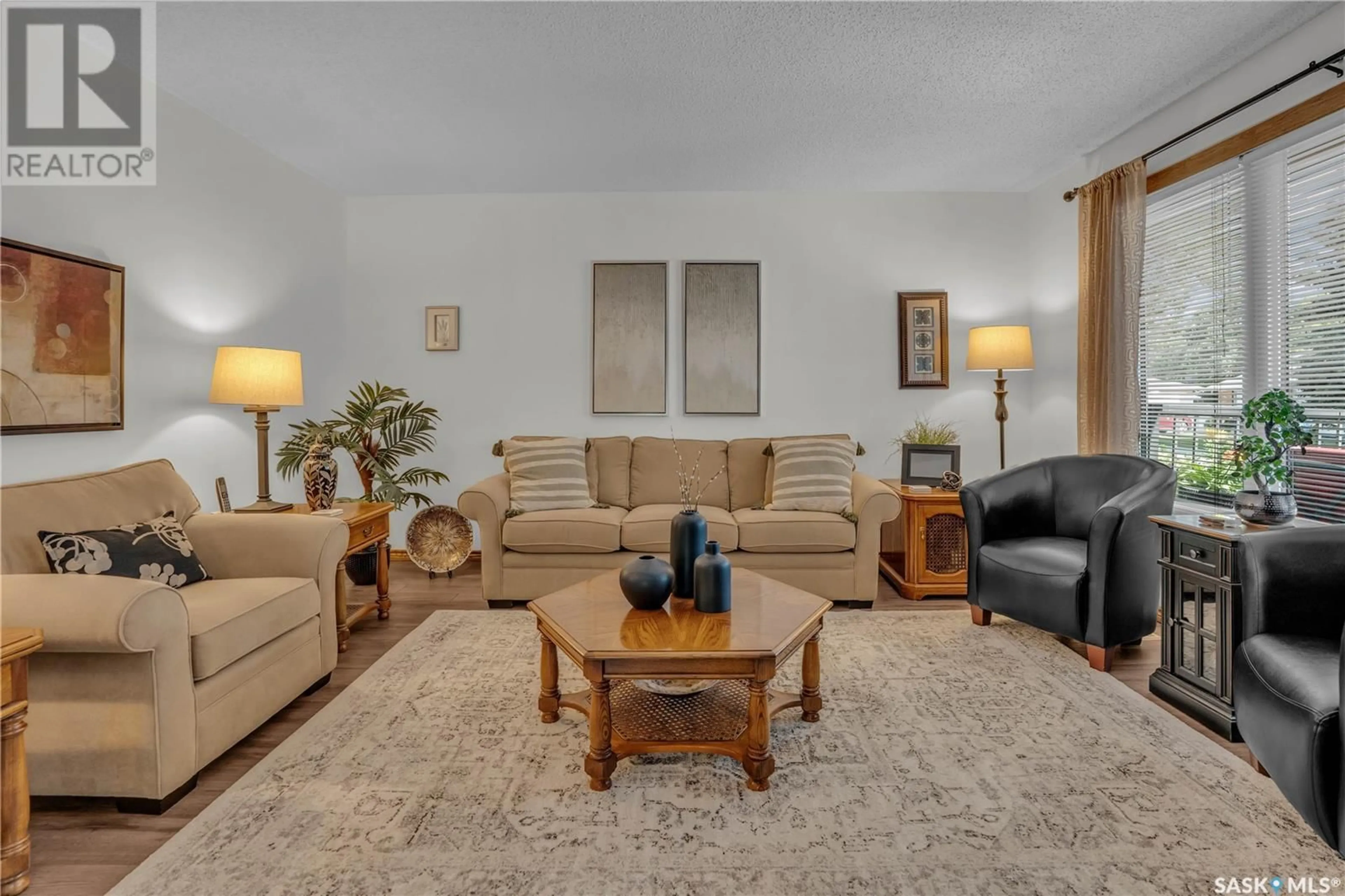 Living room with furniture, unknown for 18 CATHERWOOD CRESCENT, Regina Saskatchewan S4R7A7