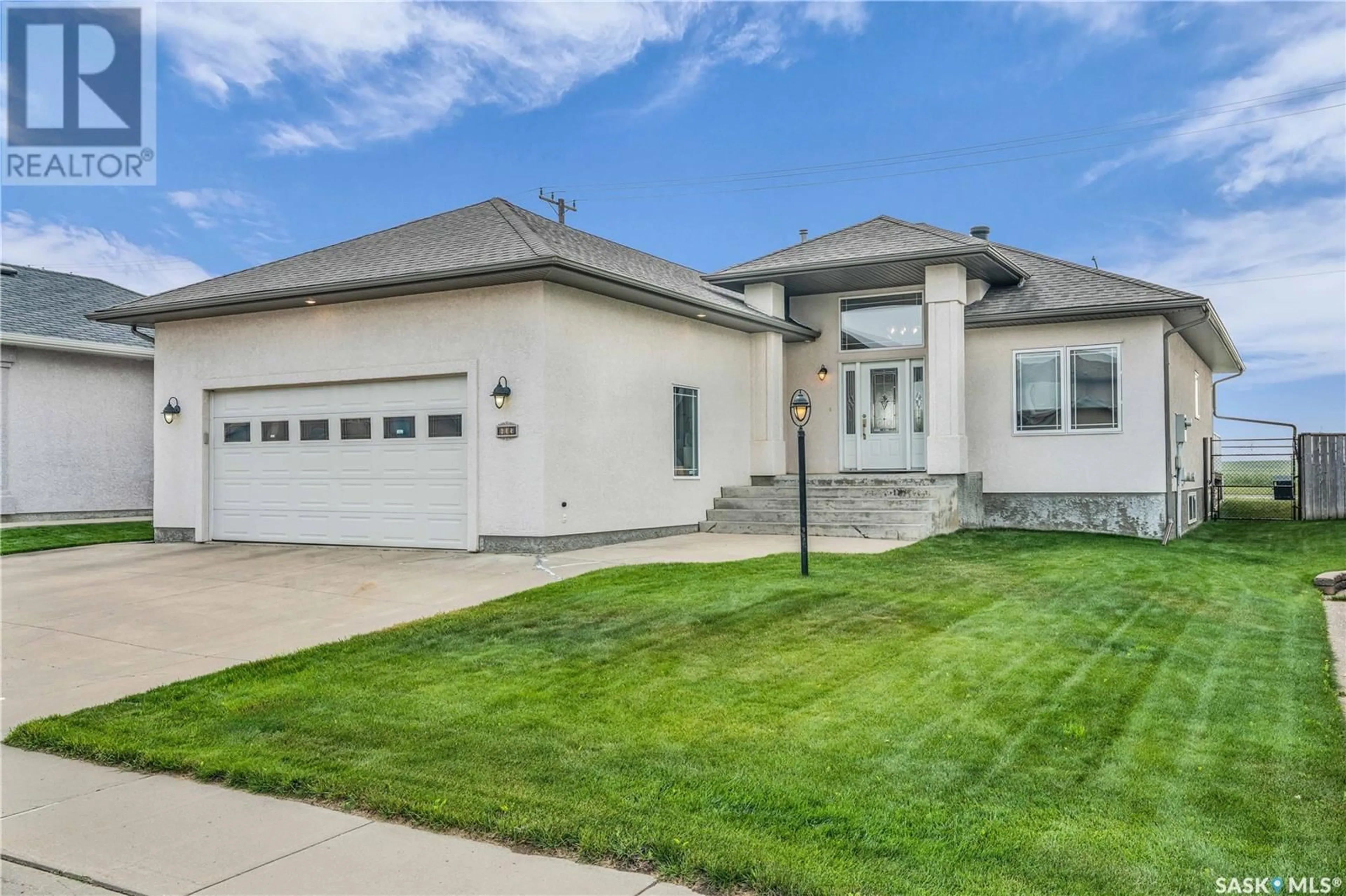 Home with vinyl exterior material, street for 635 JASPAR PLACE, Prince Albert Saskatchewan S6V8E4