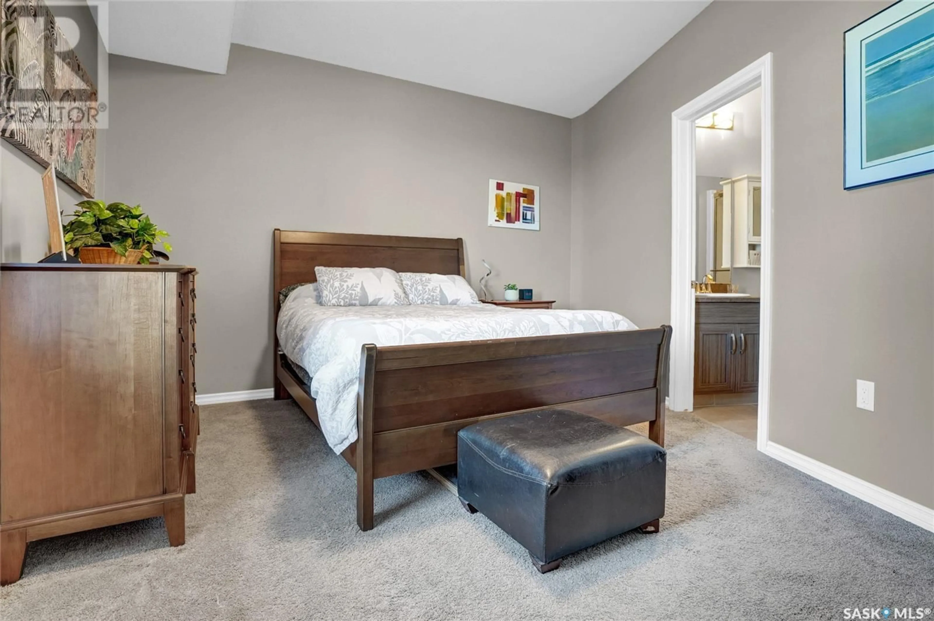 Bedroom with bed, unknown for 303 - 1715 BADHAM BOULEVARD, Regina Saskatchewan S4P0L9