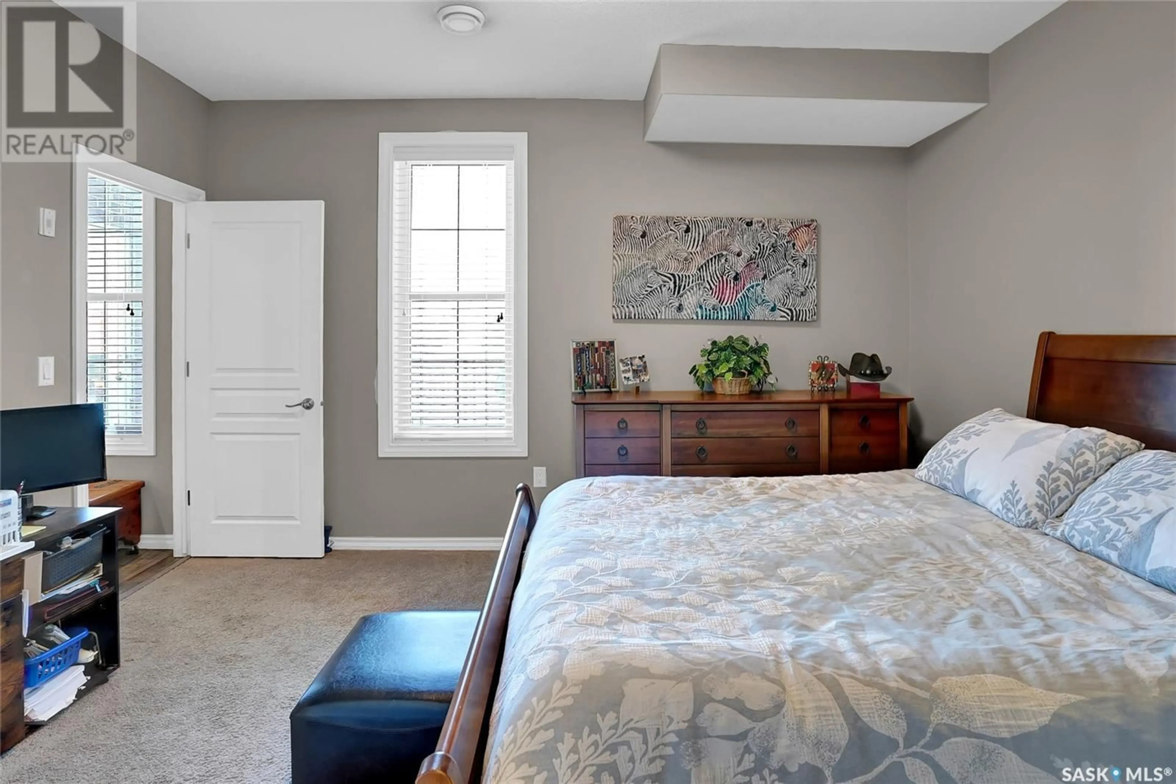 Bedroom with bed, unknown for 303 - 1715 BADHAM BOULEVARD, Regina Saskatchewan S4P0L9