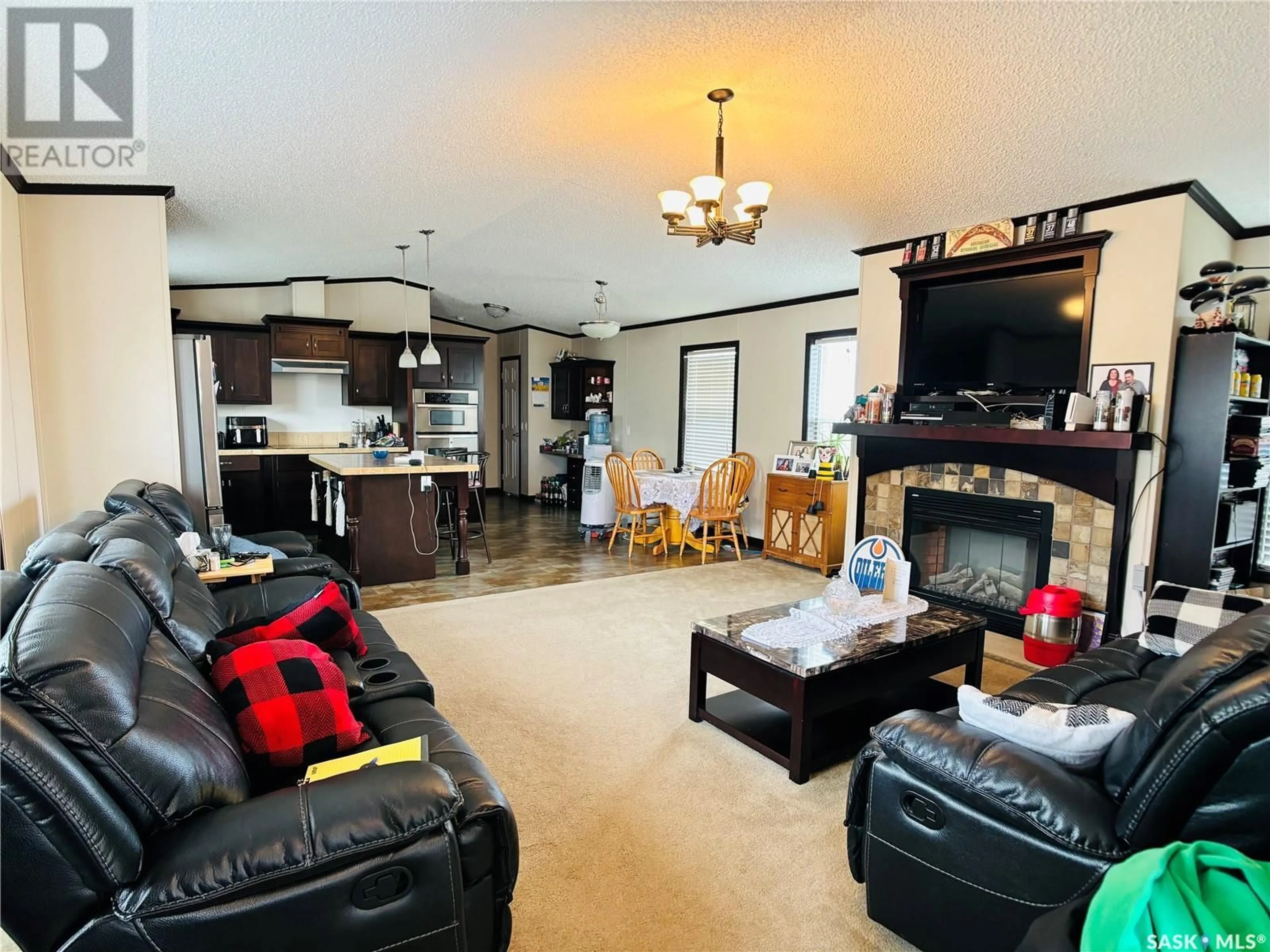 Living room with furniture, unknown for 6 2004 ALICE ROAD, Estevan Saskatchewan S4A3A7
