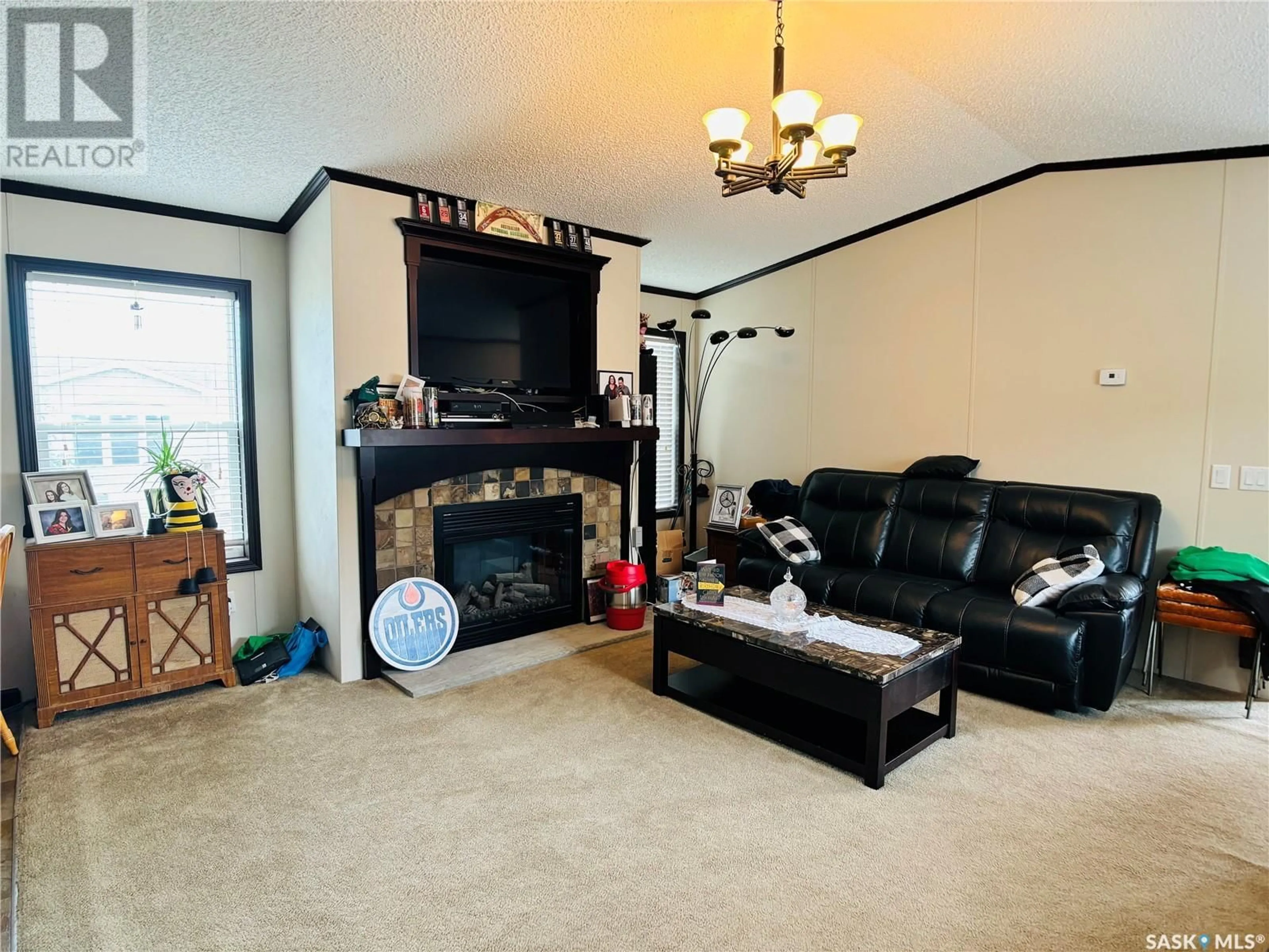 Living room with furniture, unknown for 6 2004 ALICE ROAD, Estevan Saskatchewan S4A3A7