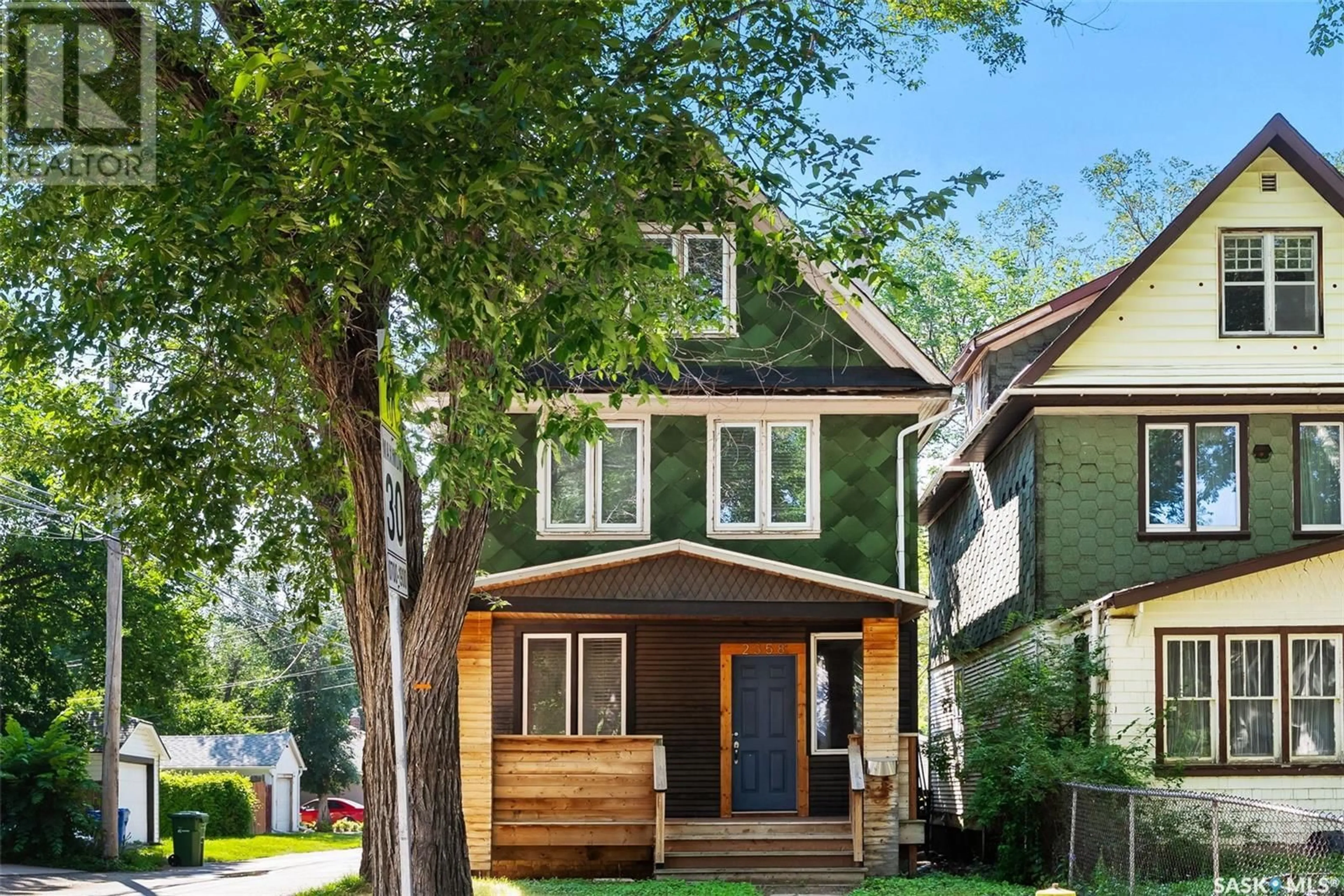 Home with brick exterior material, street for 2358 MONTREAL STREET, Regina Saskatchewan S4P1L8