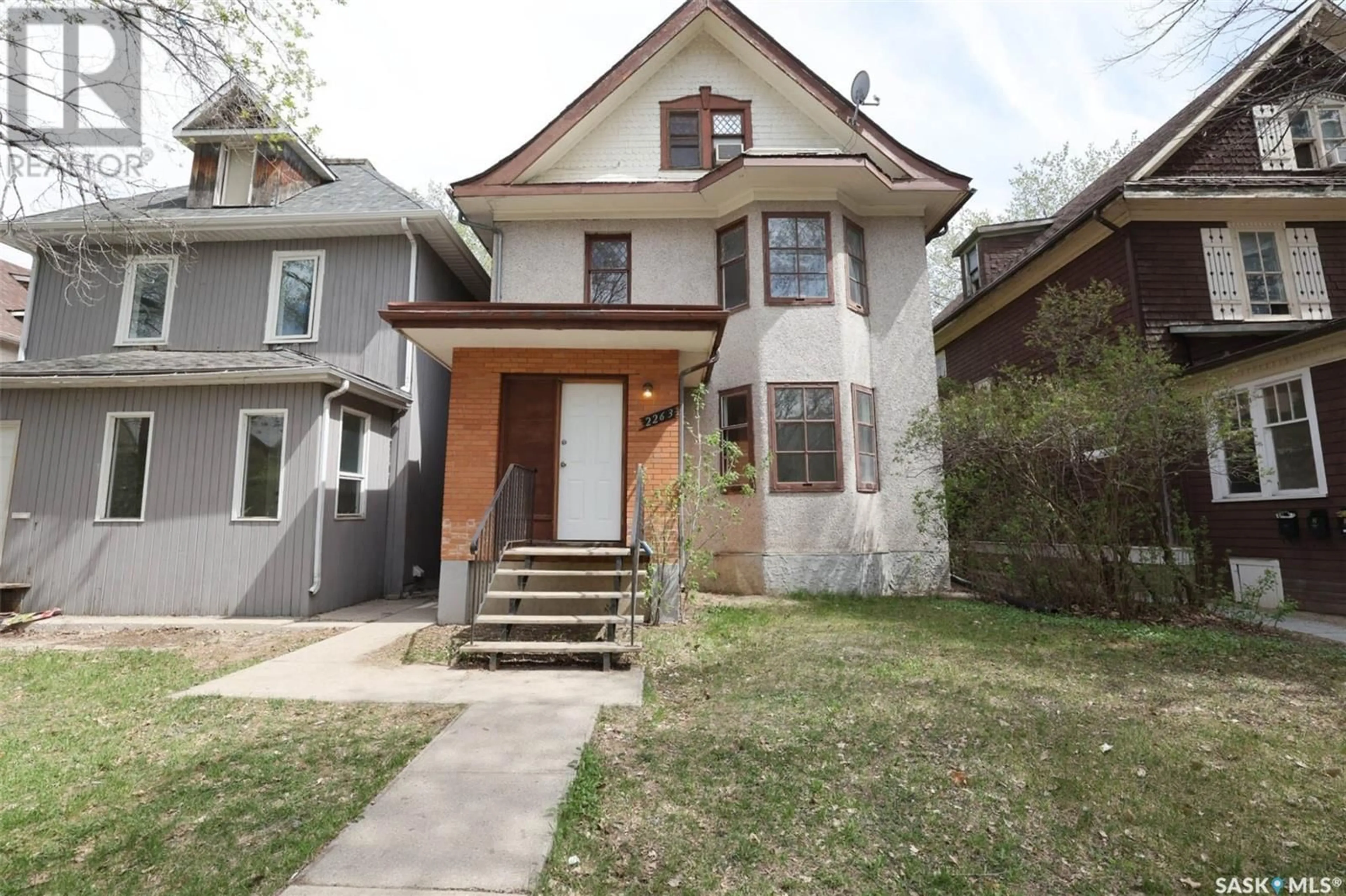 Home with brick exterior material, street for 2263 OSLER STREET, Regina Saskatchewan S4P1W9