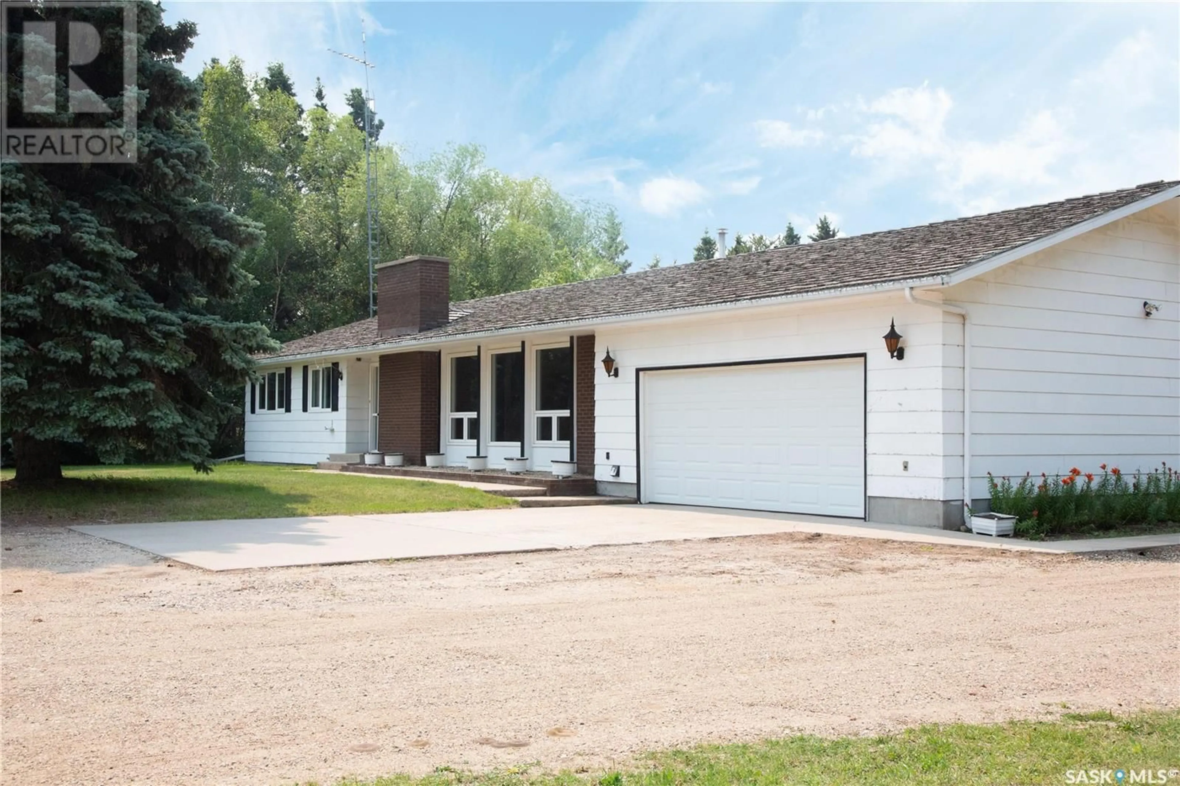 Home with vinyl exterior material, street for SOUTH SHELLBROOK ACREAGE, Shellbrook Rm No. 493 Saskatchewan S0J2E0