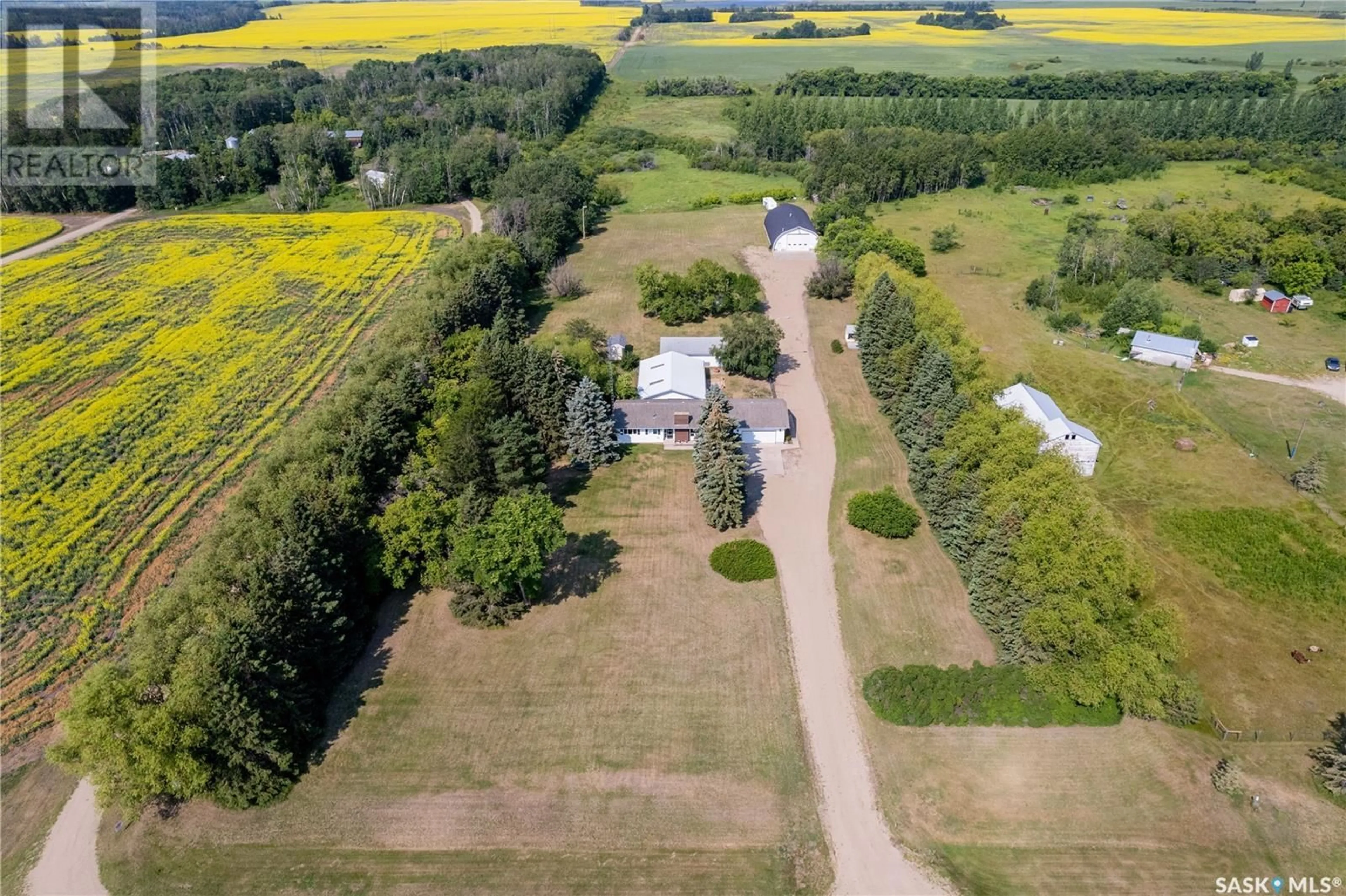 A pic from outside/outdoor area/front of a property/back of a property/a pic from drone, unknown for SOUTH SHELLBROOK ACREAGE, Shellbrook Rm No. 493 Saskatchewan S0J2E0