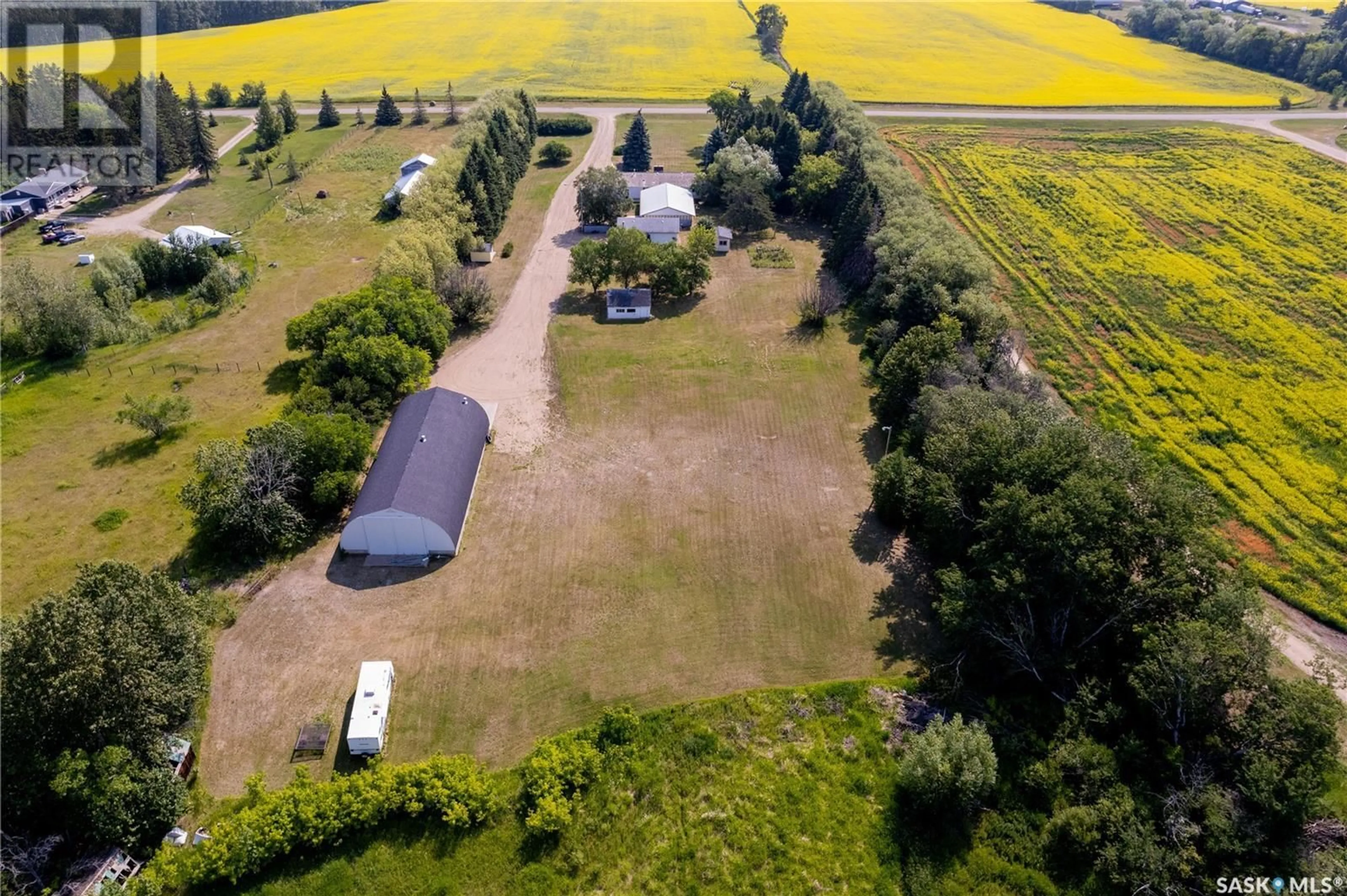A pic from outside/outdoor area/front of a property/back of a property/a pic from drone, unknown for SOUTH SHELLBROOK ACREAGE, Shellbrook Rm No. 493 Saskatchewan S0J2E0
