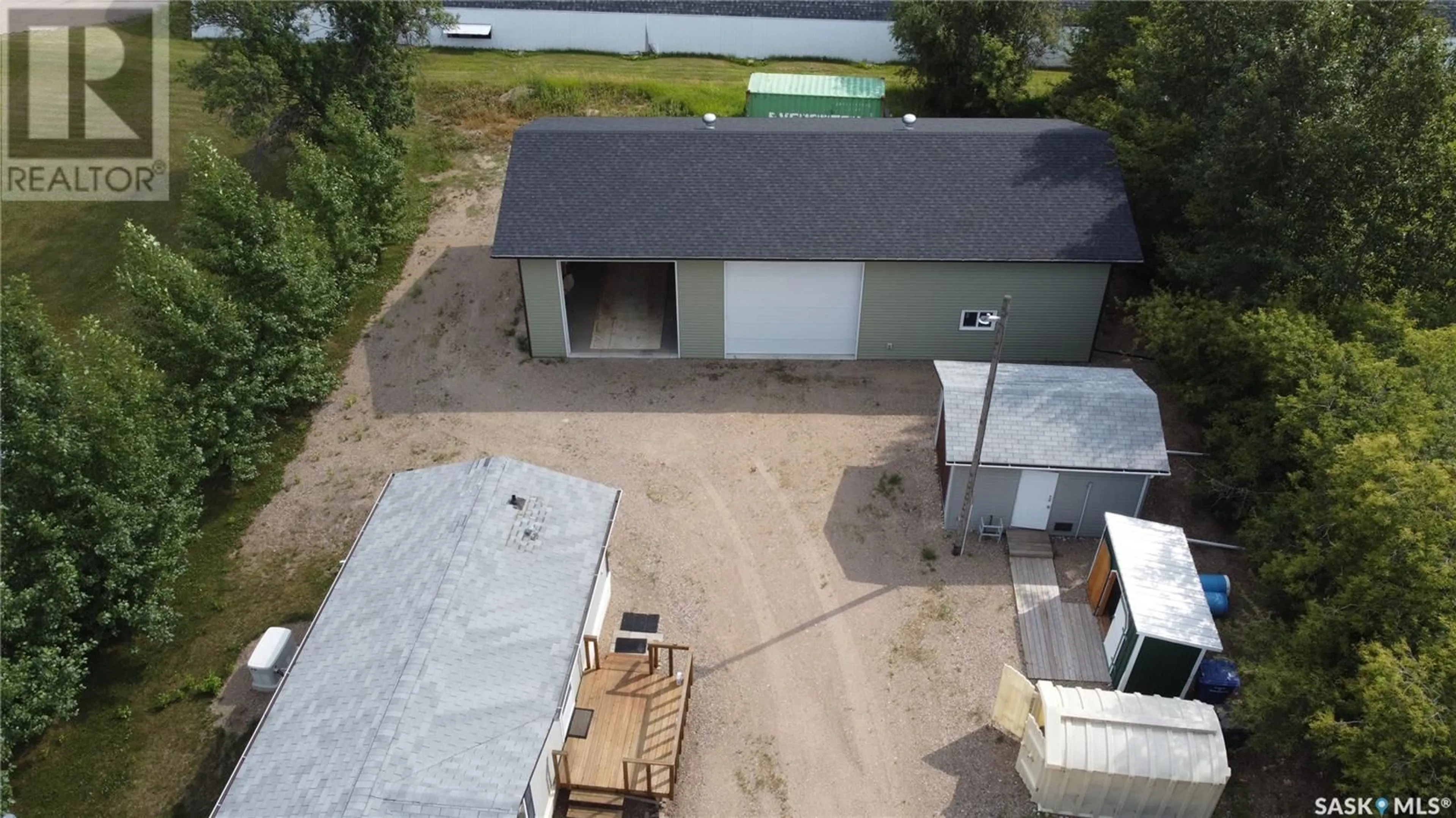 A pic from outside/outdoor area/front of a property/back of a property/a pic from drone, building for 619 1ST AVENUE, Choiceland Saskatchewan S0J0M0